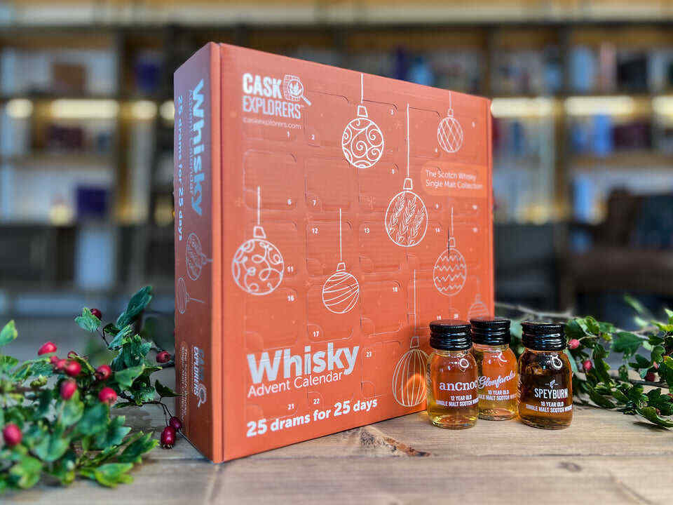 Scotch Whisky Advent Calendar - The Single Malt Collection - Aanythingby Clearance