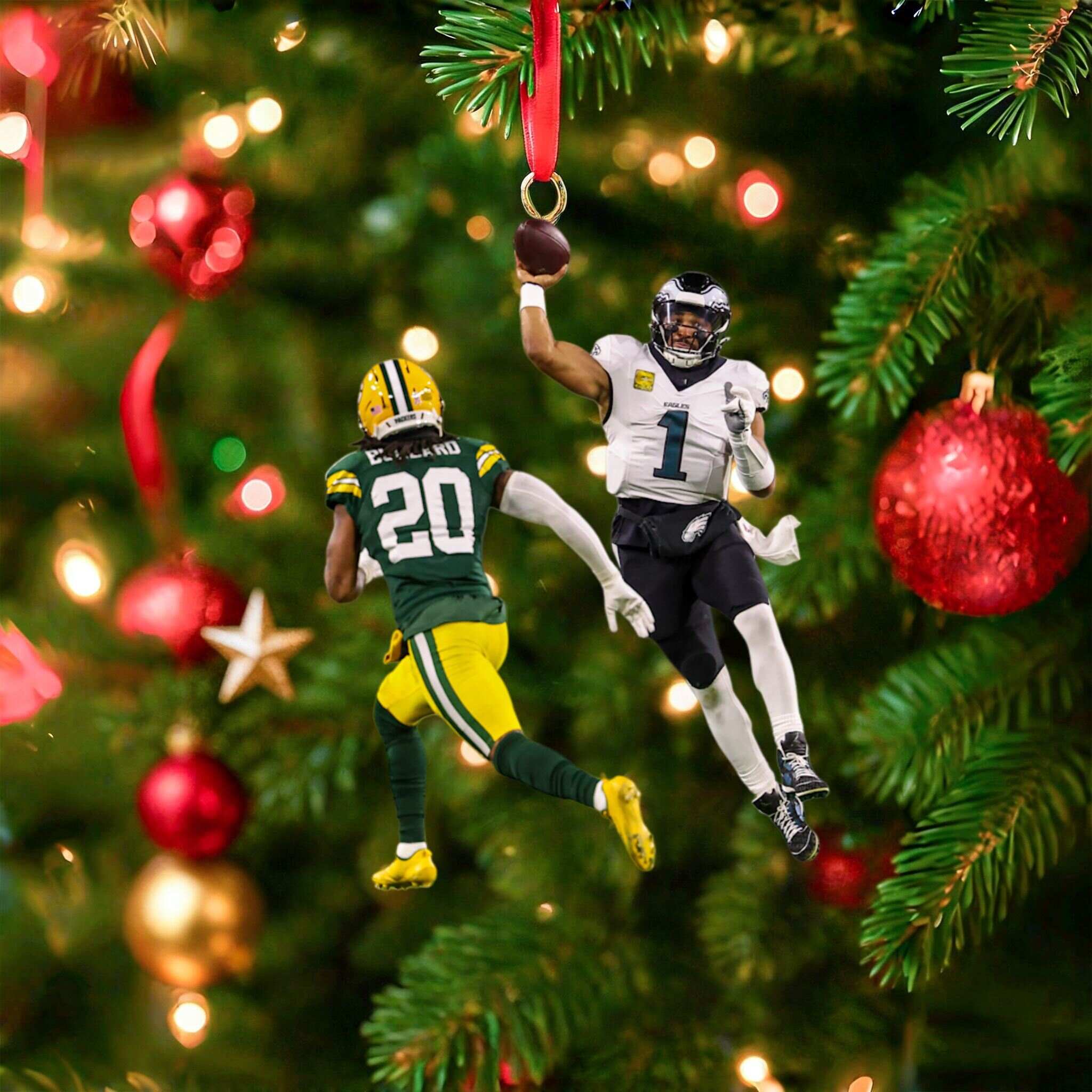 Eagles vs. Packers Ornament