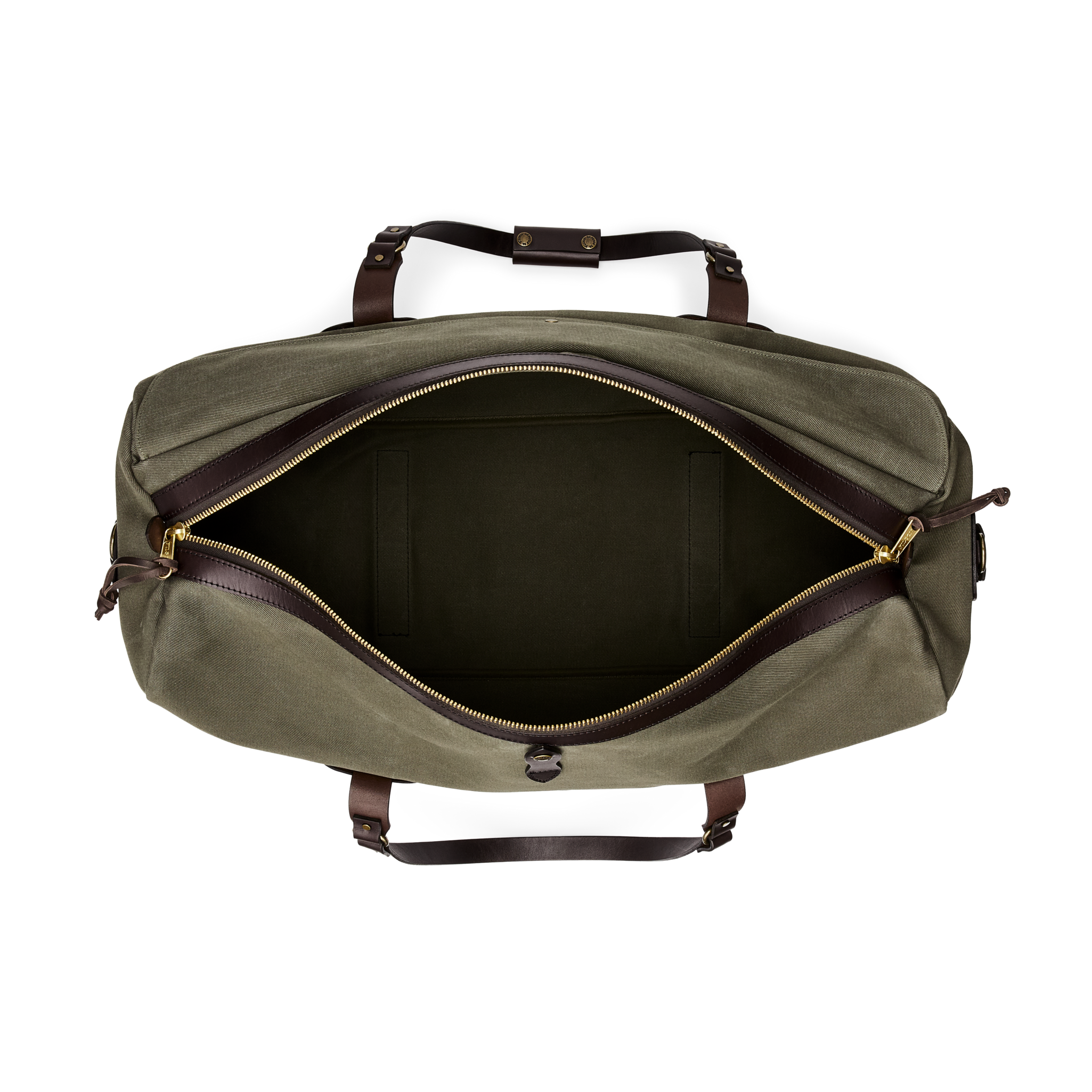 Large Rugged Twill Duffle Bag - Otter Green