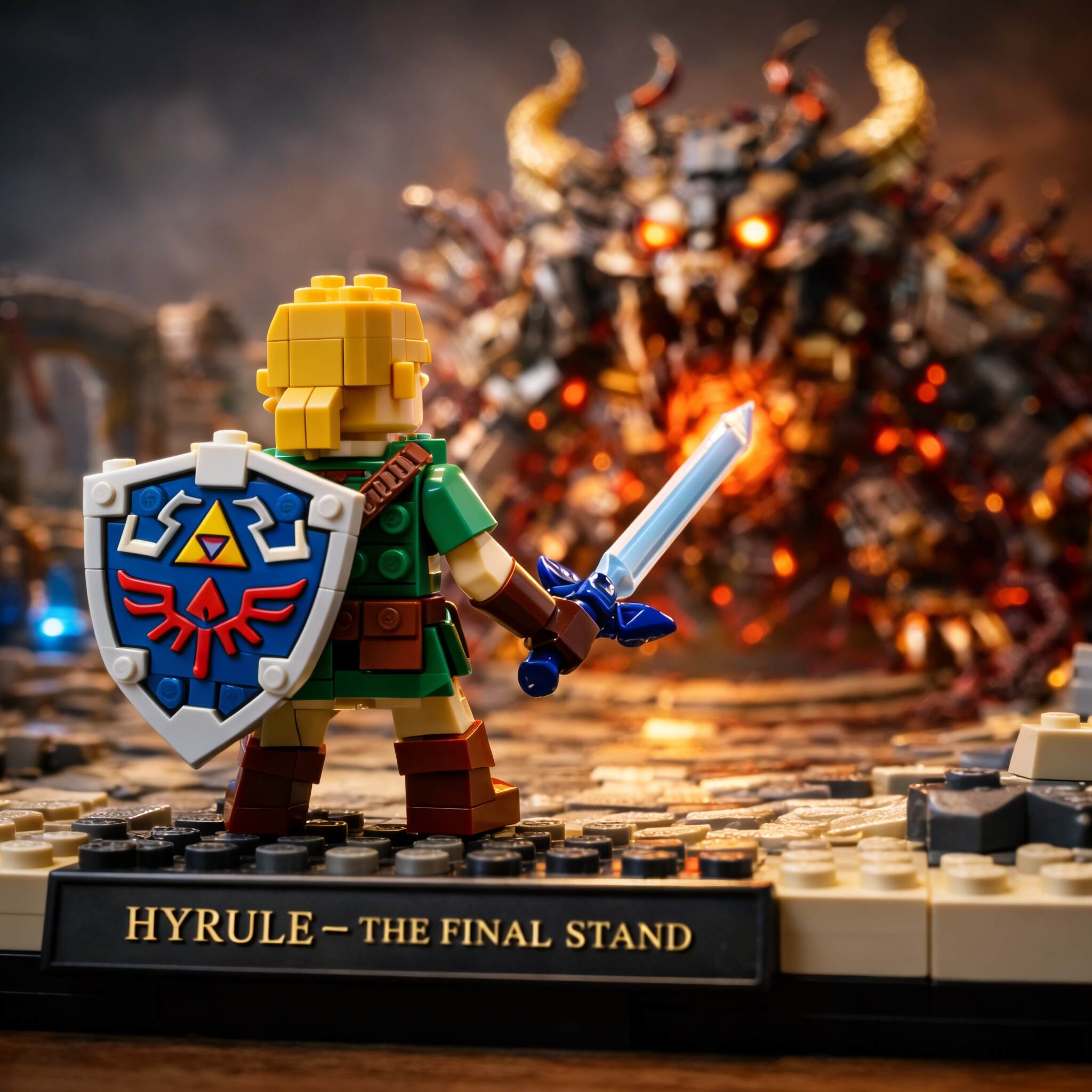 ⚔️ Zelda: Breath of the Wild Final Battle Building Block Diorama