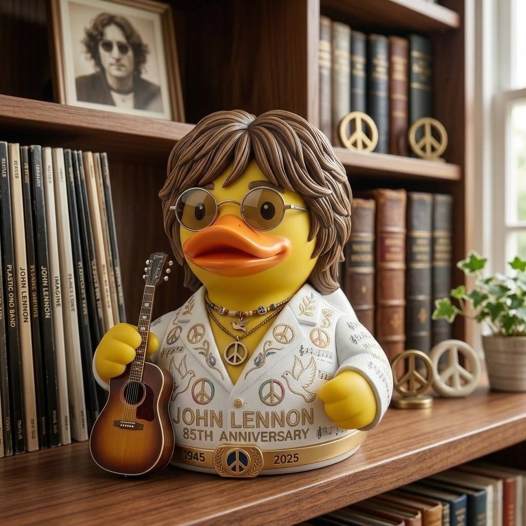 John Lennon 85th Anniversary Duck