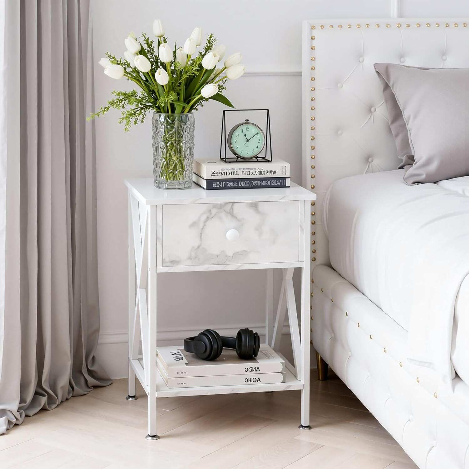 VECELO Nightstand Set of 2