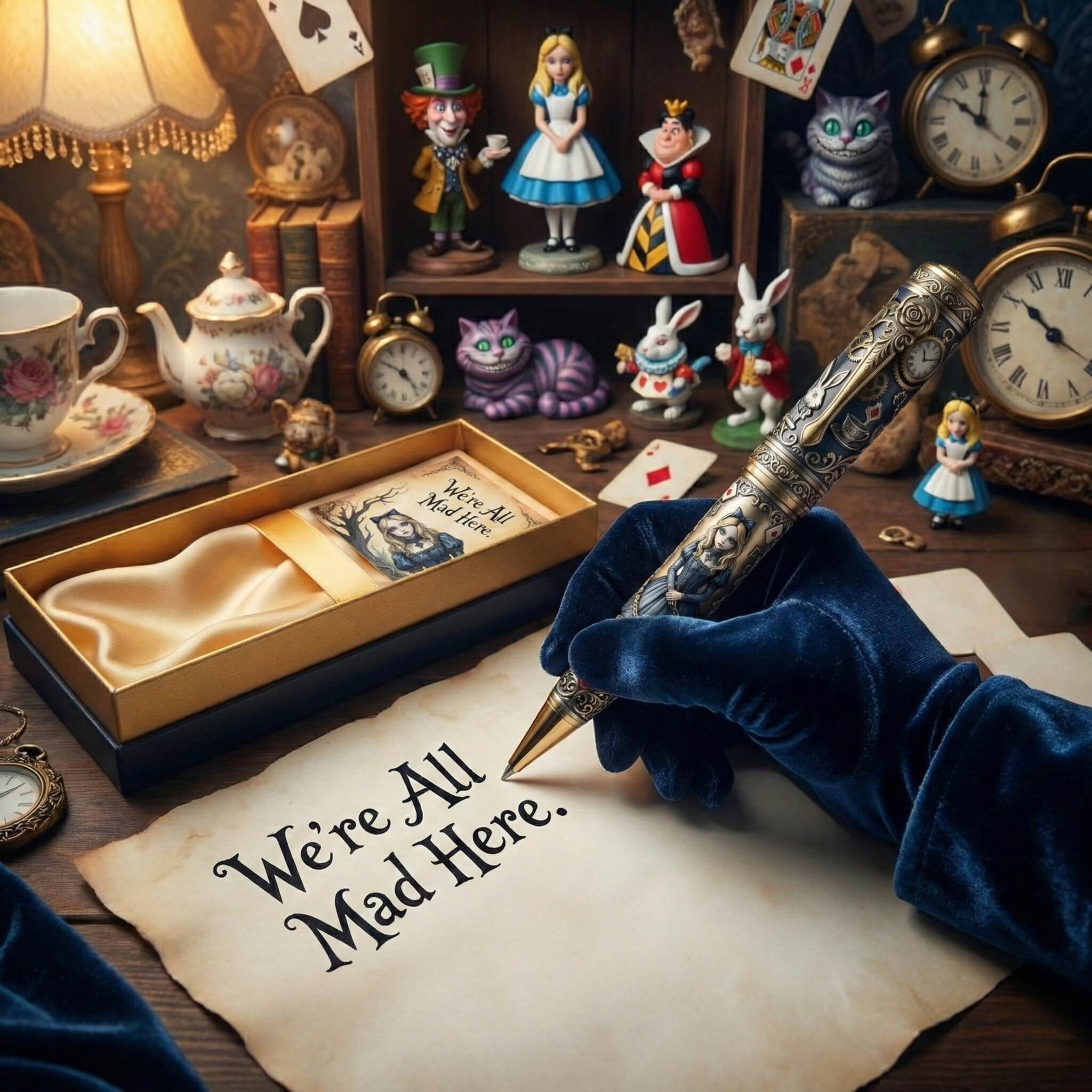 ✒️ Alice in Wonderland Collector’s Pen