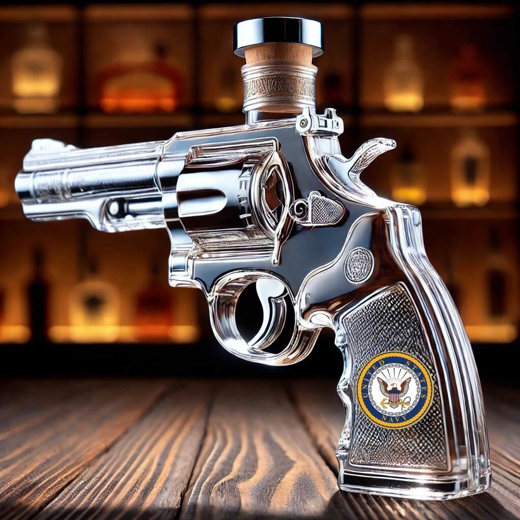 Veteran Tribute Revolver Bottle