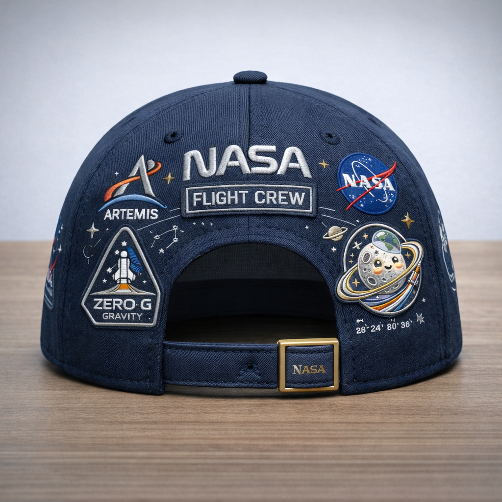 NASA Mission Patch Space Cap