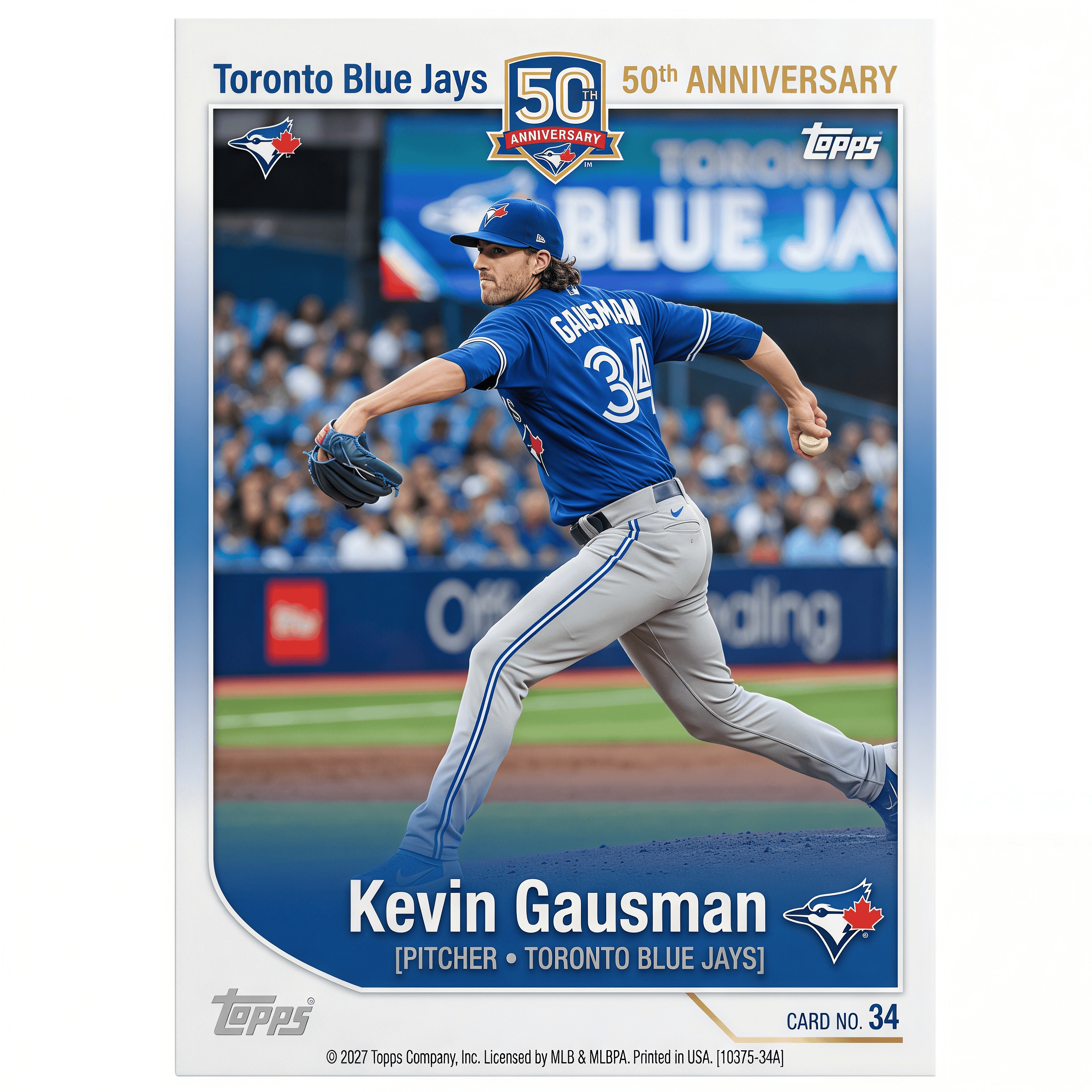 2026 Toronto Blue Jays 50th Anniversary Hobby Box