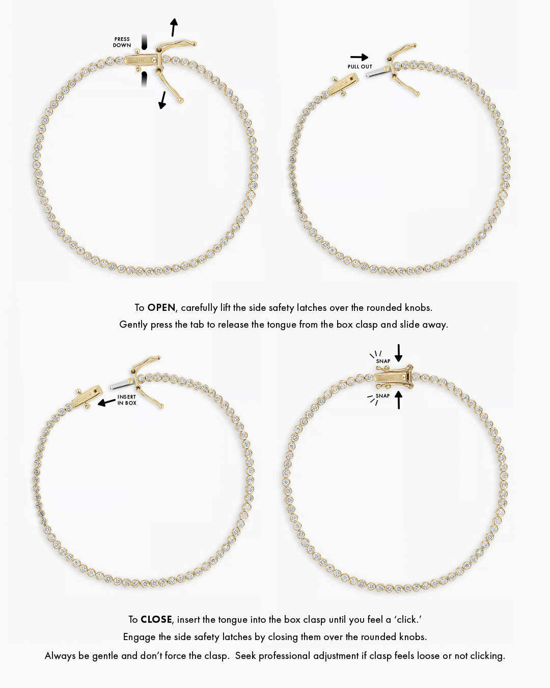 Melbourne Diamond Tennis Bracelet