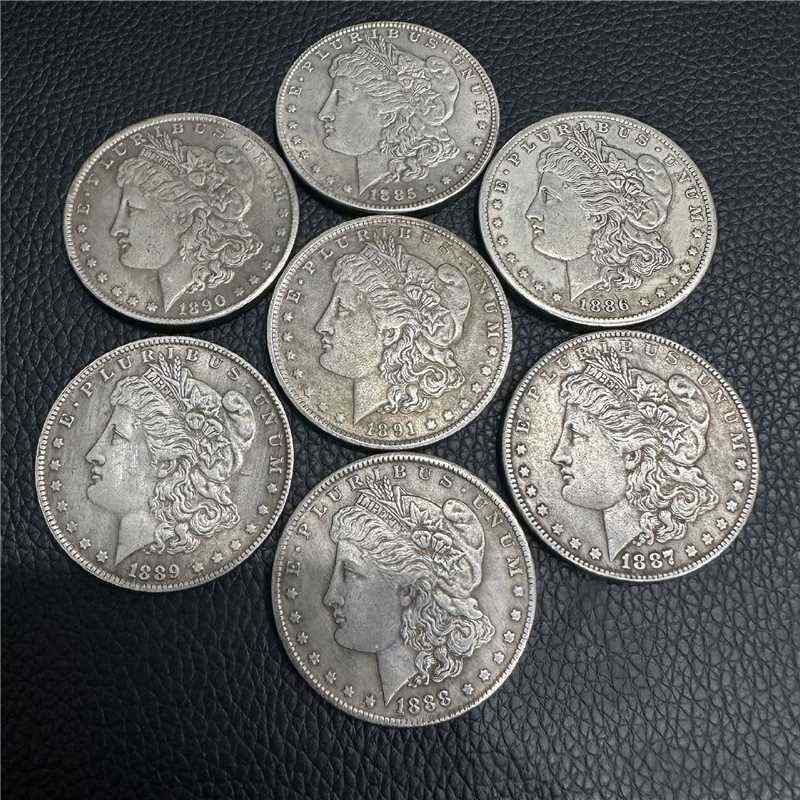 【Complete Set】1878–1921 S Morgan Silver Dollar Set-28PC — MS60💰 Free Shipping