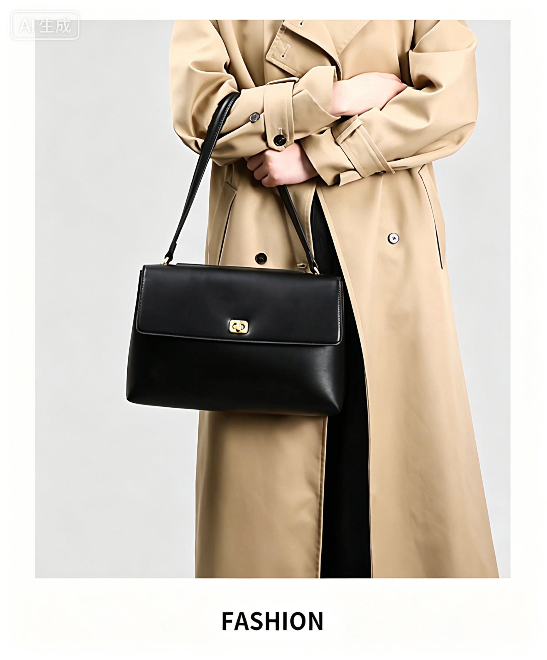 Fashionable womenbag with cowhide leather