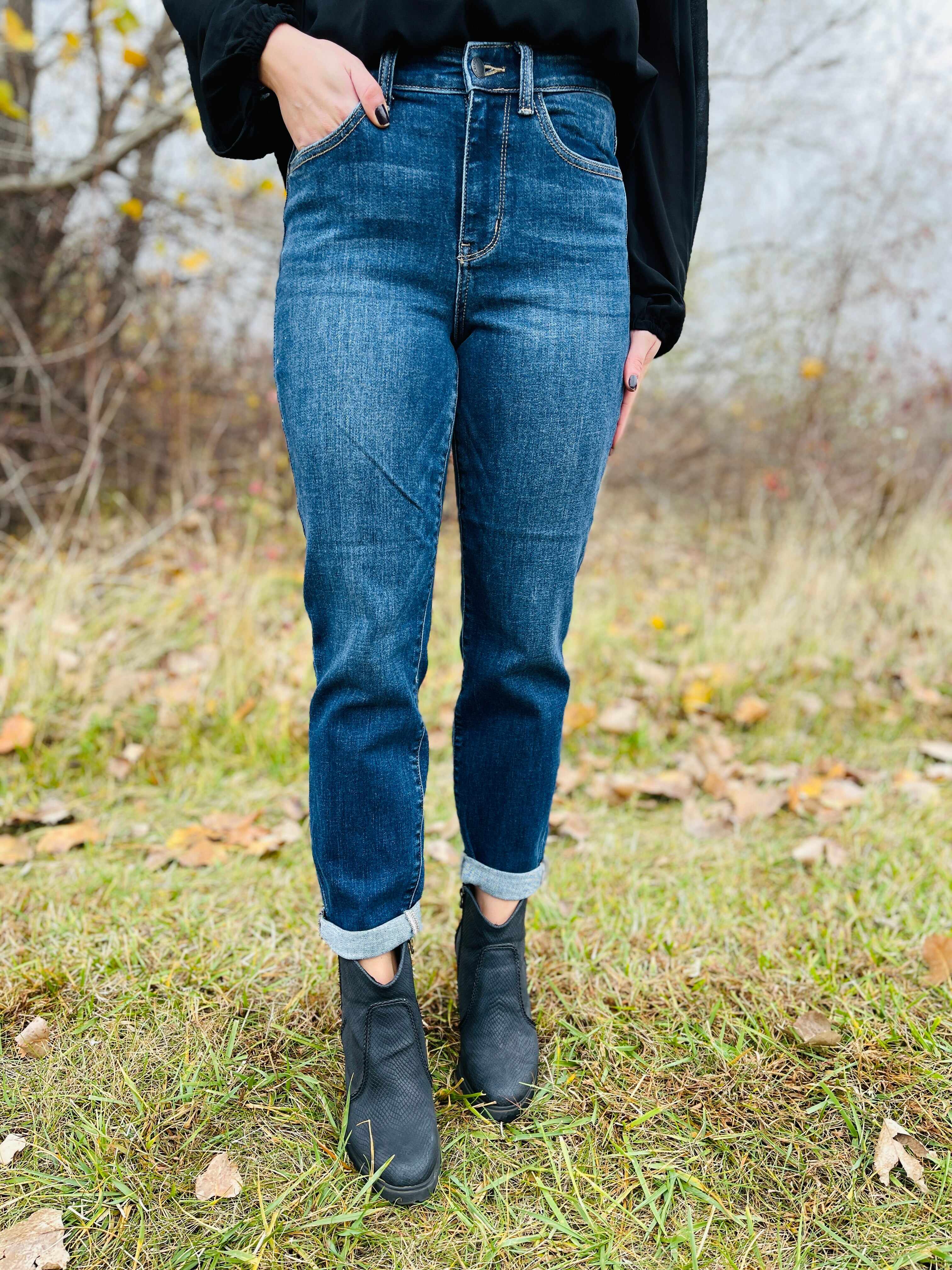 PLUS/REG Slim To None Nondistressed Slim Fit Jeans
