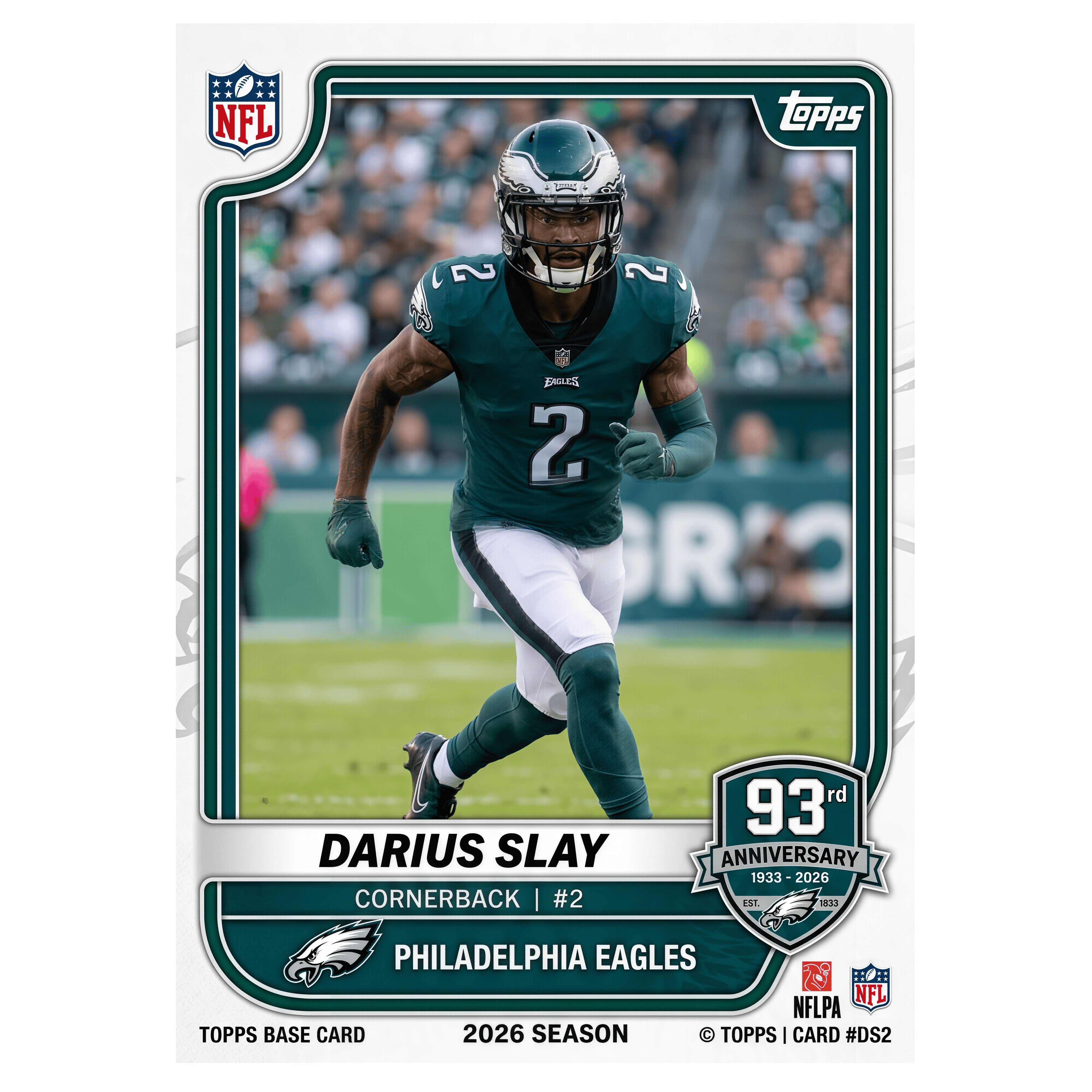 2026 Philadelphia Eagles 93rd Anniversary Hobby Box