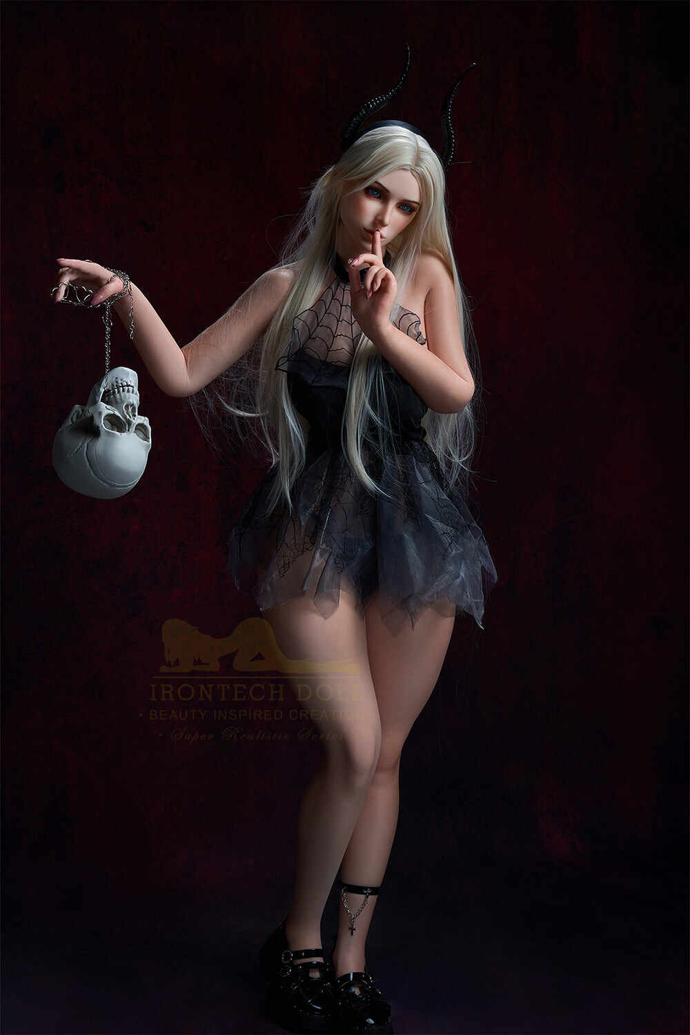 EU Stock - Irontechdoll Mercedes 5ft45/ 164cm #B1 Full Size Silicone Premium Sexy Sex Doll For Men