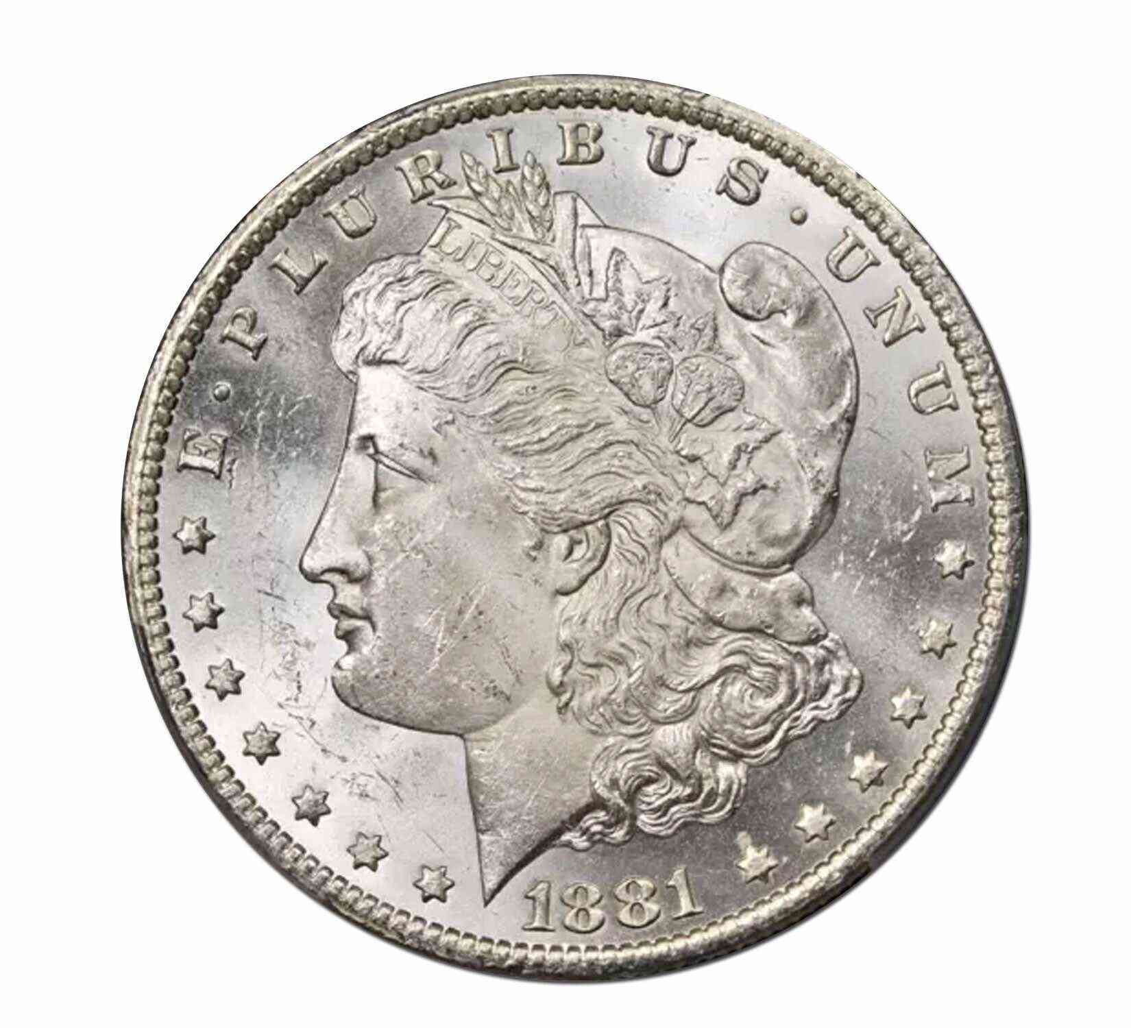 1881-CC Morgan Dollar MS64 PCGS