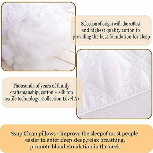 Set-2 Premium Soft Down Alternative Pillow for Side and Back Sleeper Hypoallergenic