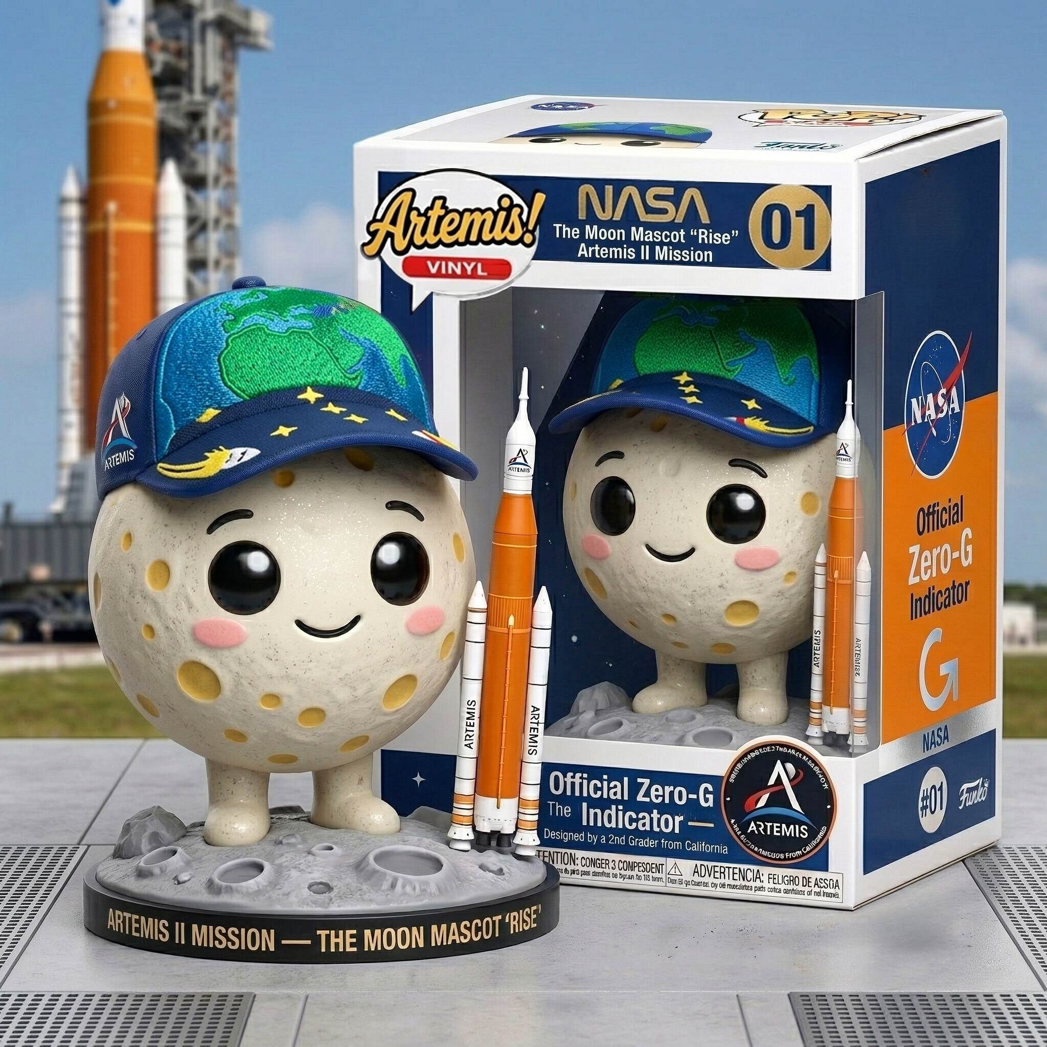 NASA Artemis II Rise Pop! Figure