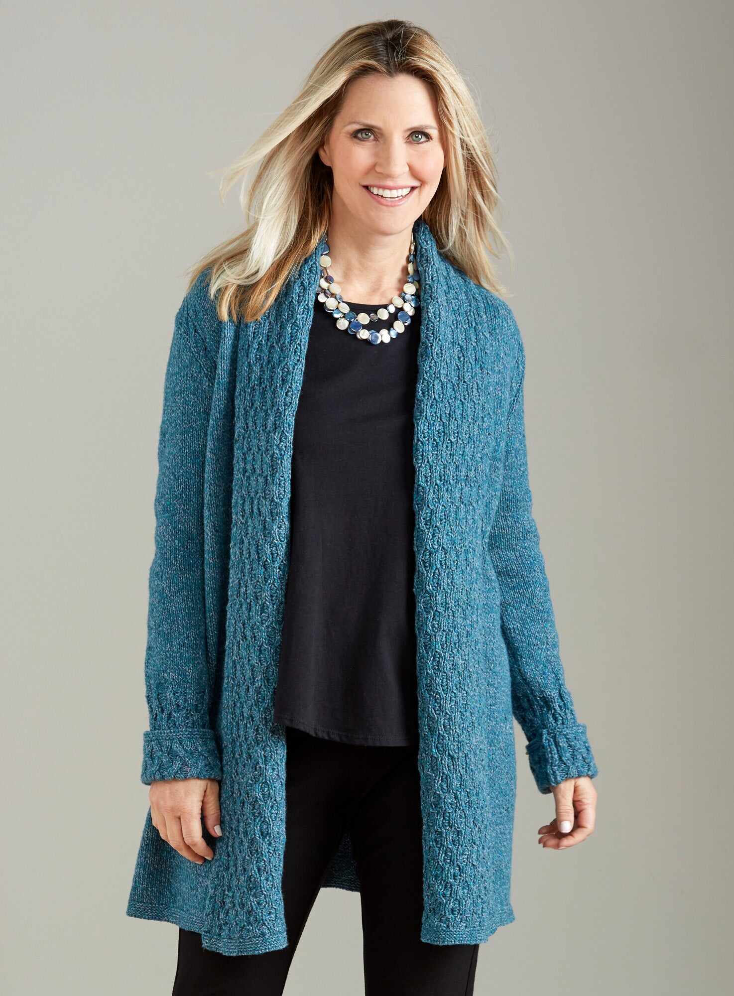 Causeway Coast Shawl-Collar Cardigan