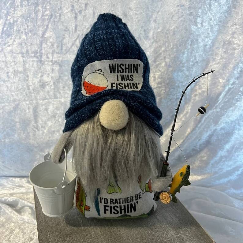 🎣Fishing Gnome Doll