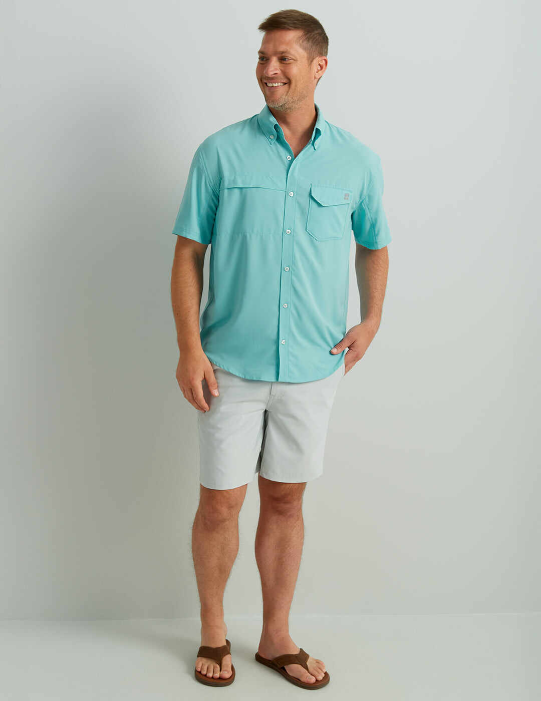 Tide Point Short Sleeve Button-Down