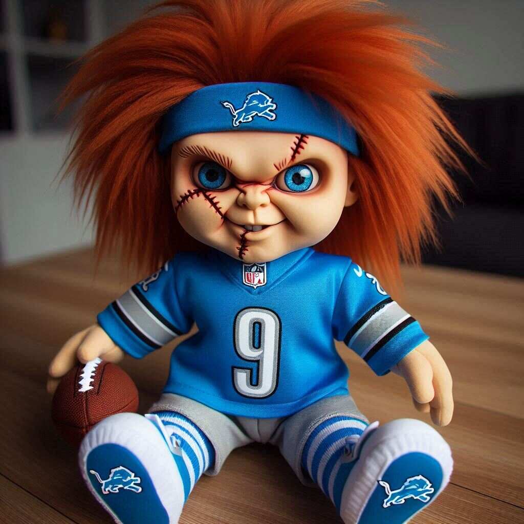💀🏈Chucky NFL Team Doll