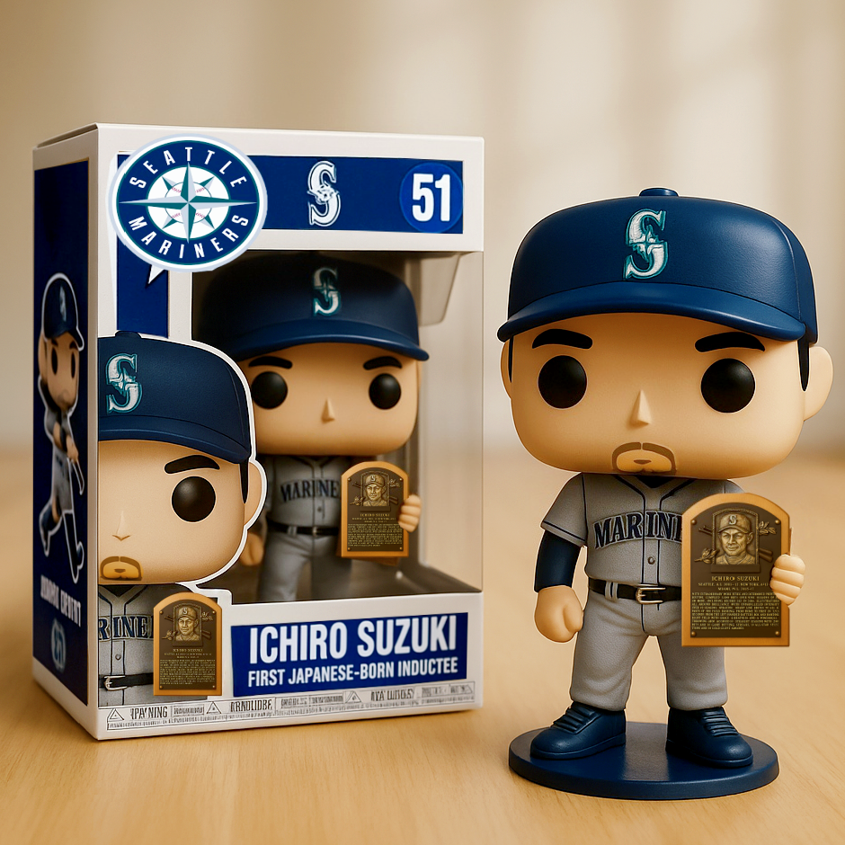 Ichiro Suzuki Legacy Pop Figure!