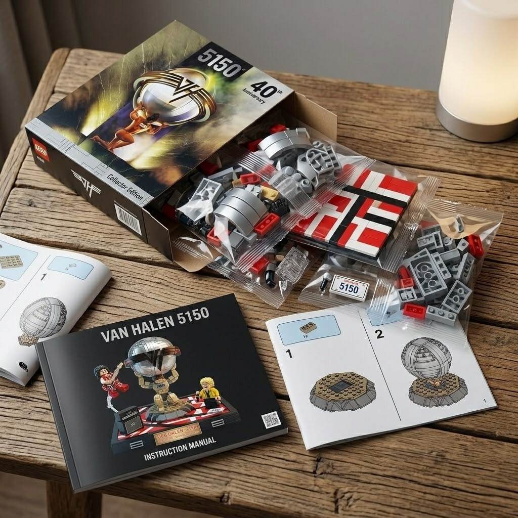 Van Halen 5150 40th Anniversary Collection Building Blocks Set丨1986 - 2026