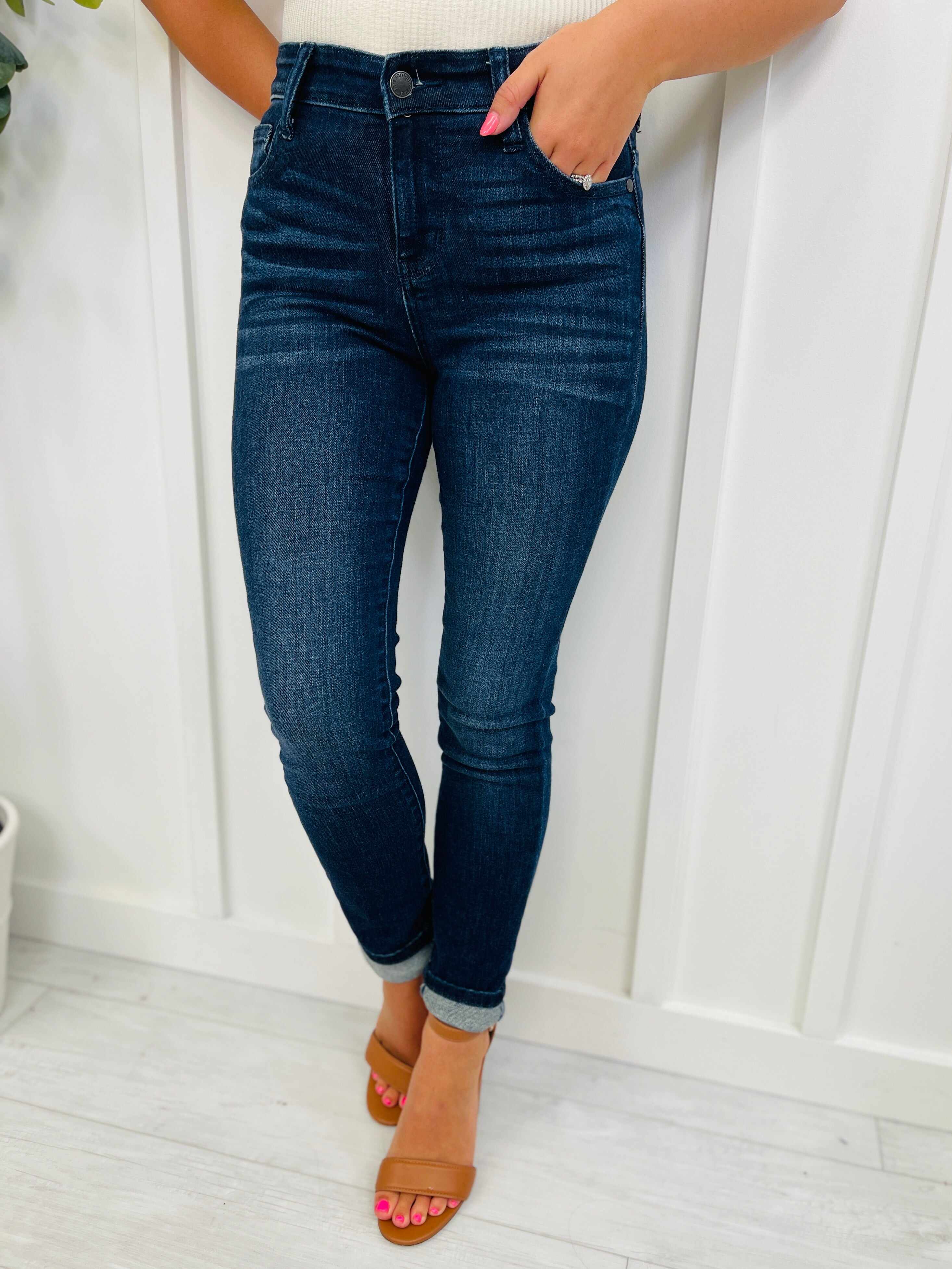 REG/CURVY Dreamland Midrise Skinny Jeans Best Selling
