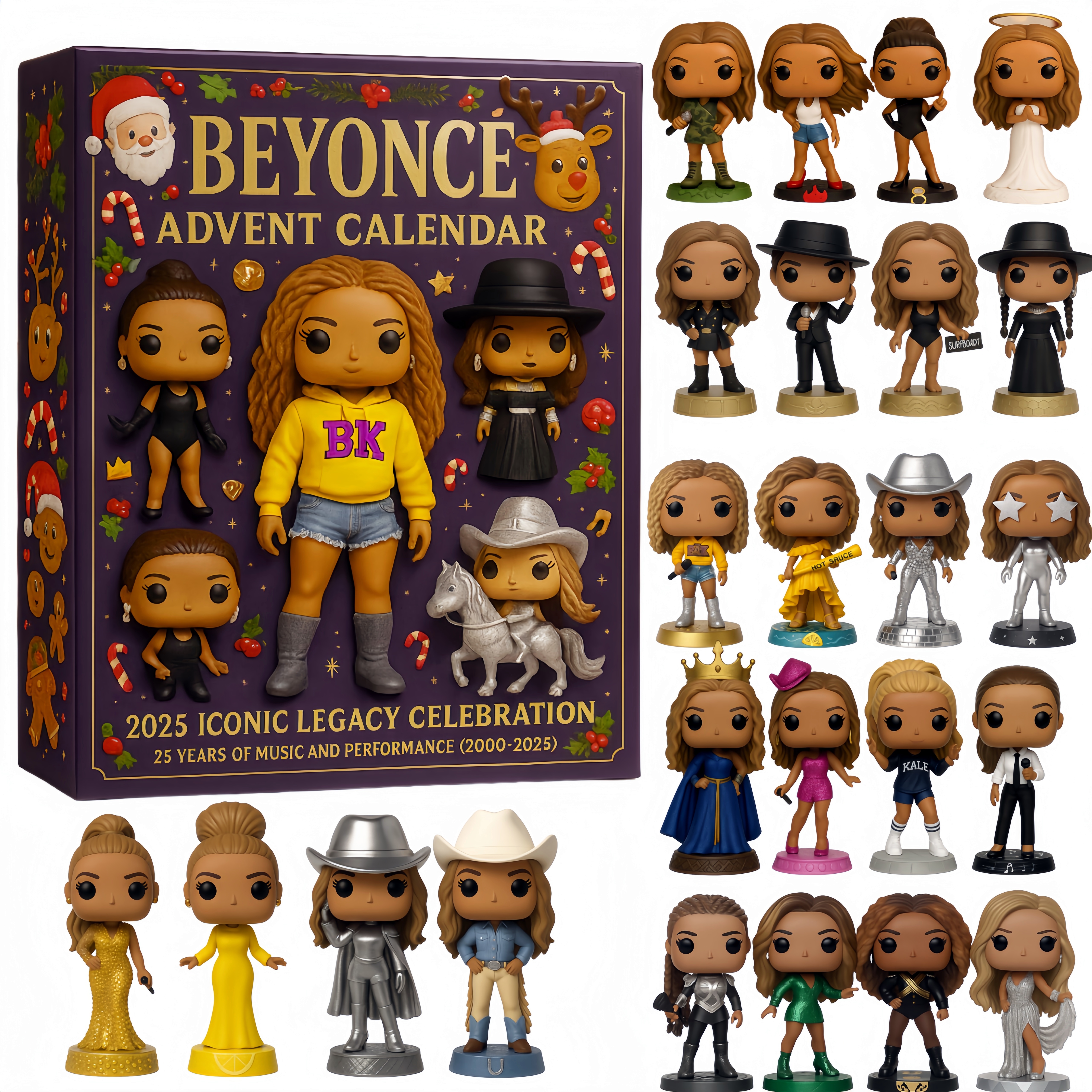 Beyoncé 25th Anniversary Collector’s Advent Calendar (2000–2025)