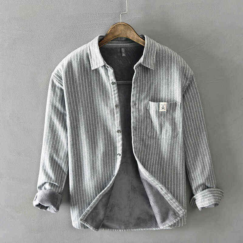 Harding Retro Fleece-Lined Shirt