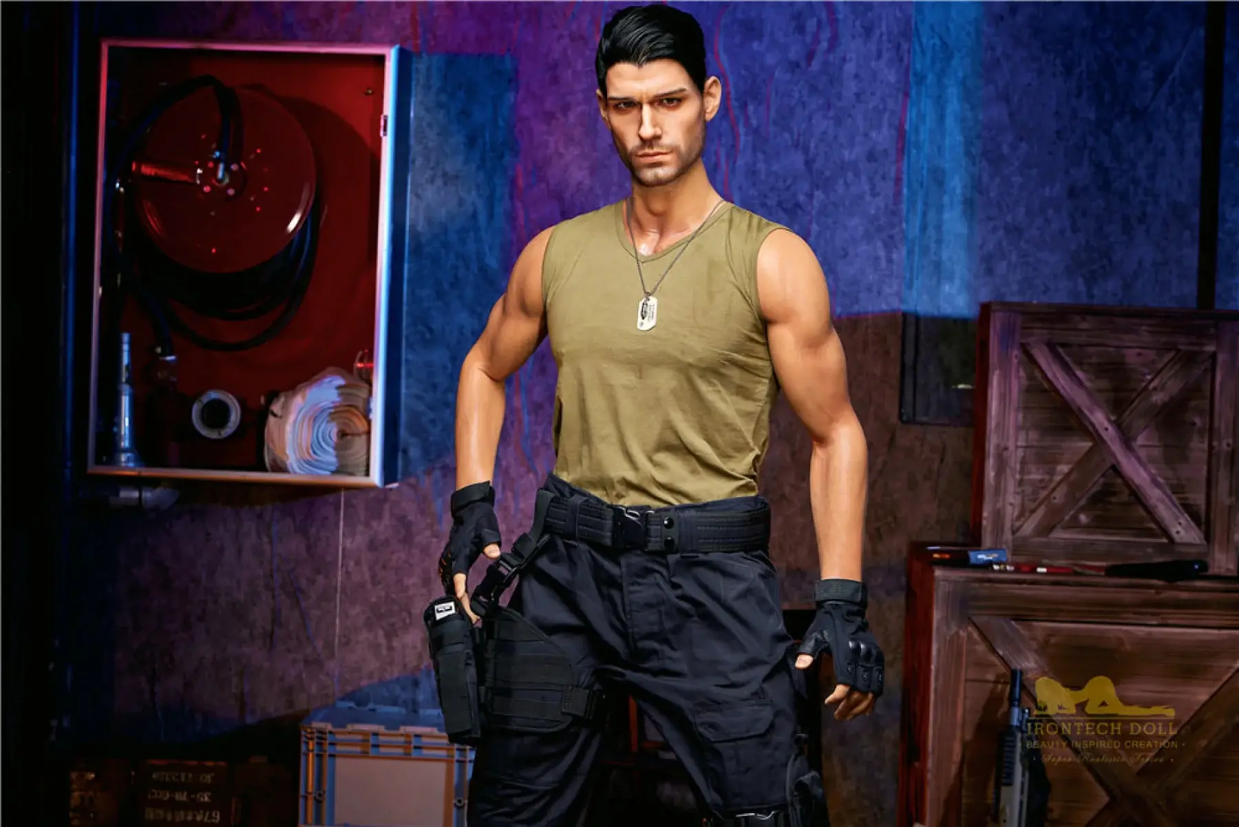 Thomas Soldier Silicone Male Sex Doll - Joy Love Dolls Doll