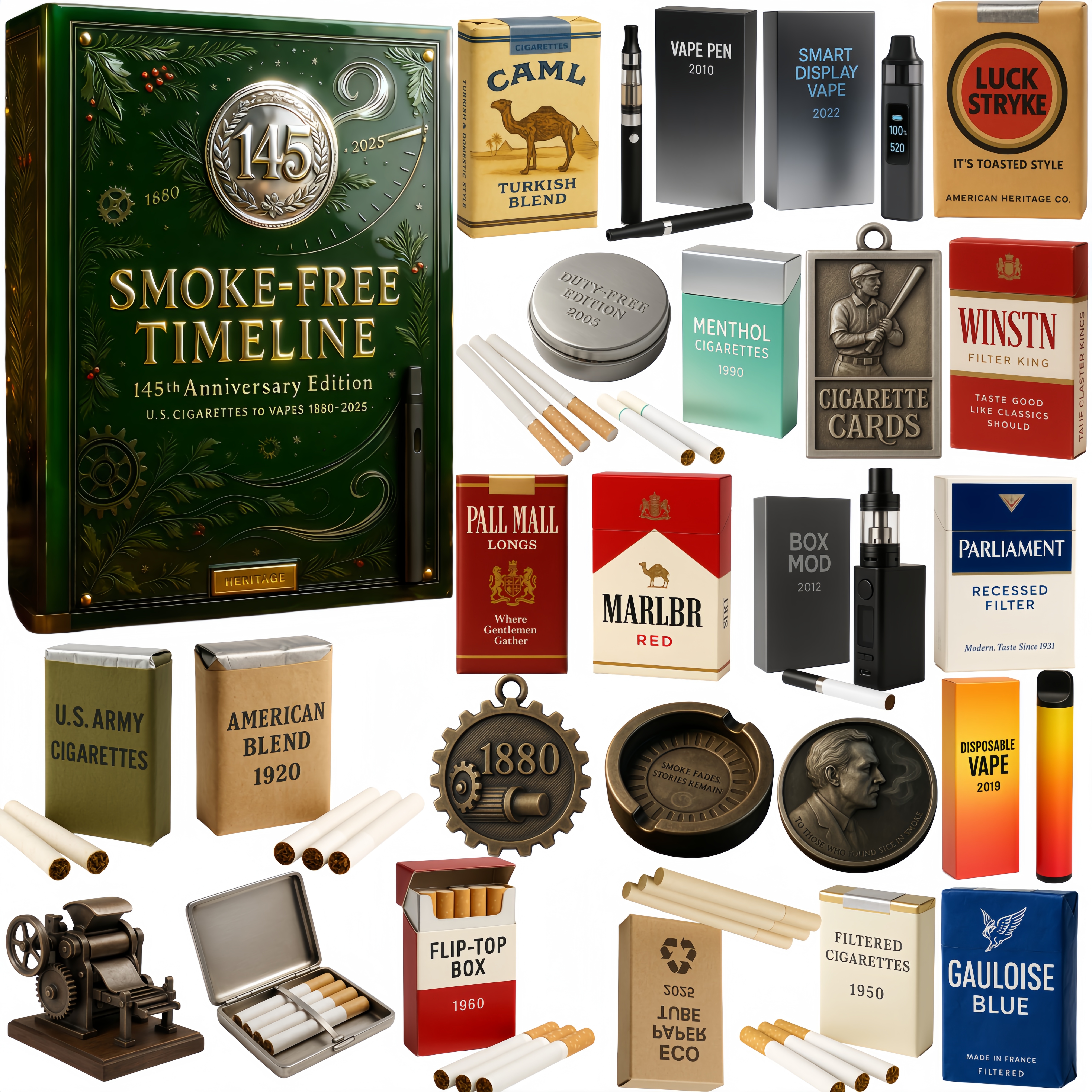 The Spirit of Smoke Advent Calendar — 145th Anniversary Edition