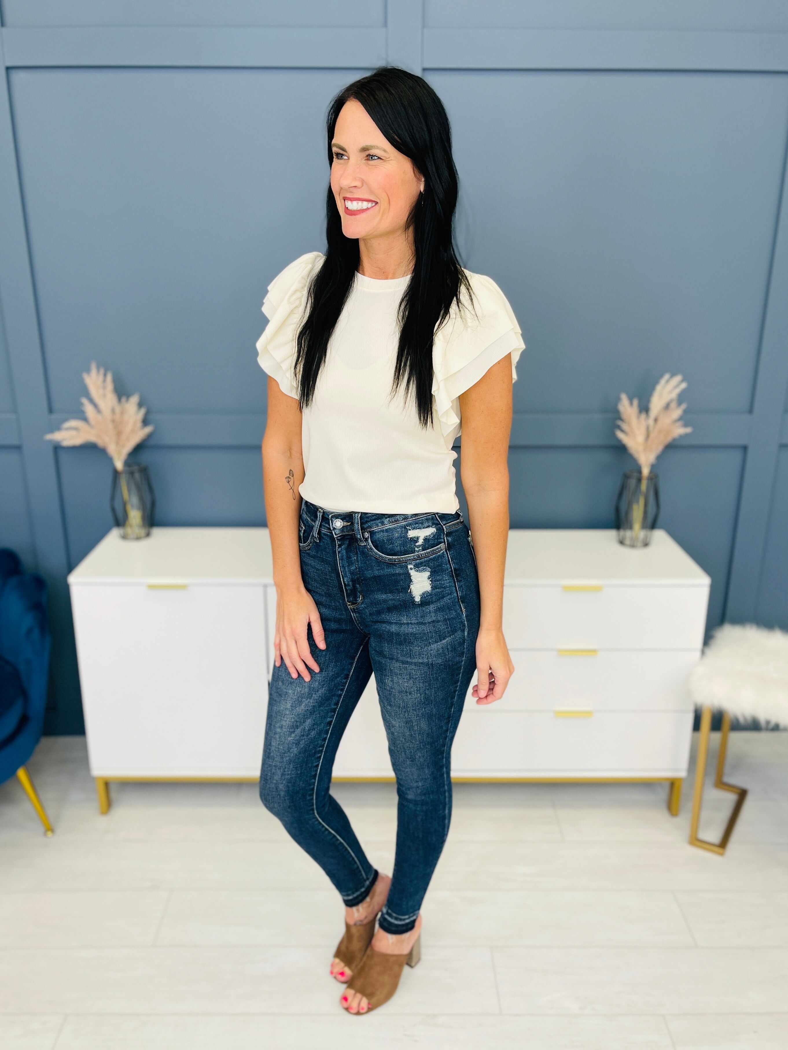 MARKDOWNS! PLUS/REG Who's In Control Tummy Control Skinny Jeans Restock!