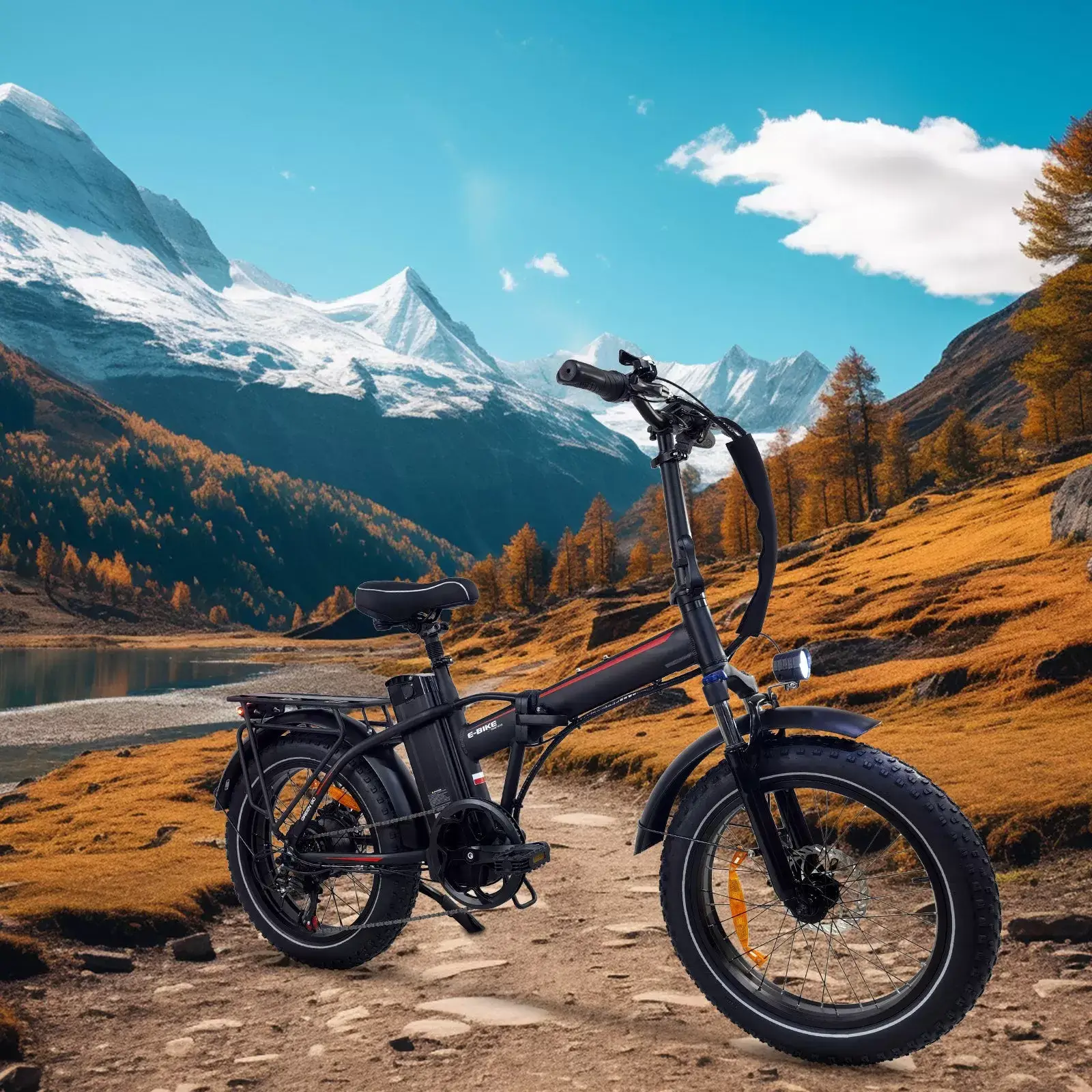 E-BIKE DZ2031 Round Tube Style 48V 13Ah 500W Performance Motor SHIMANO 7-Speed