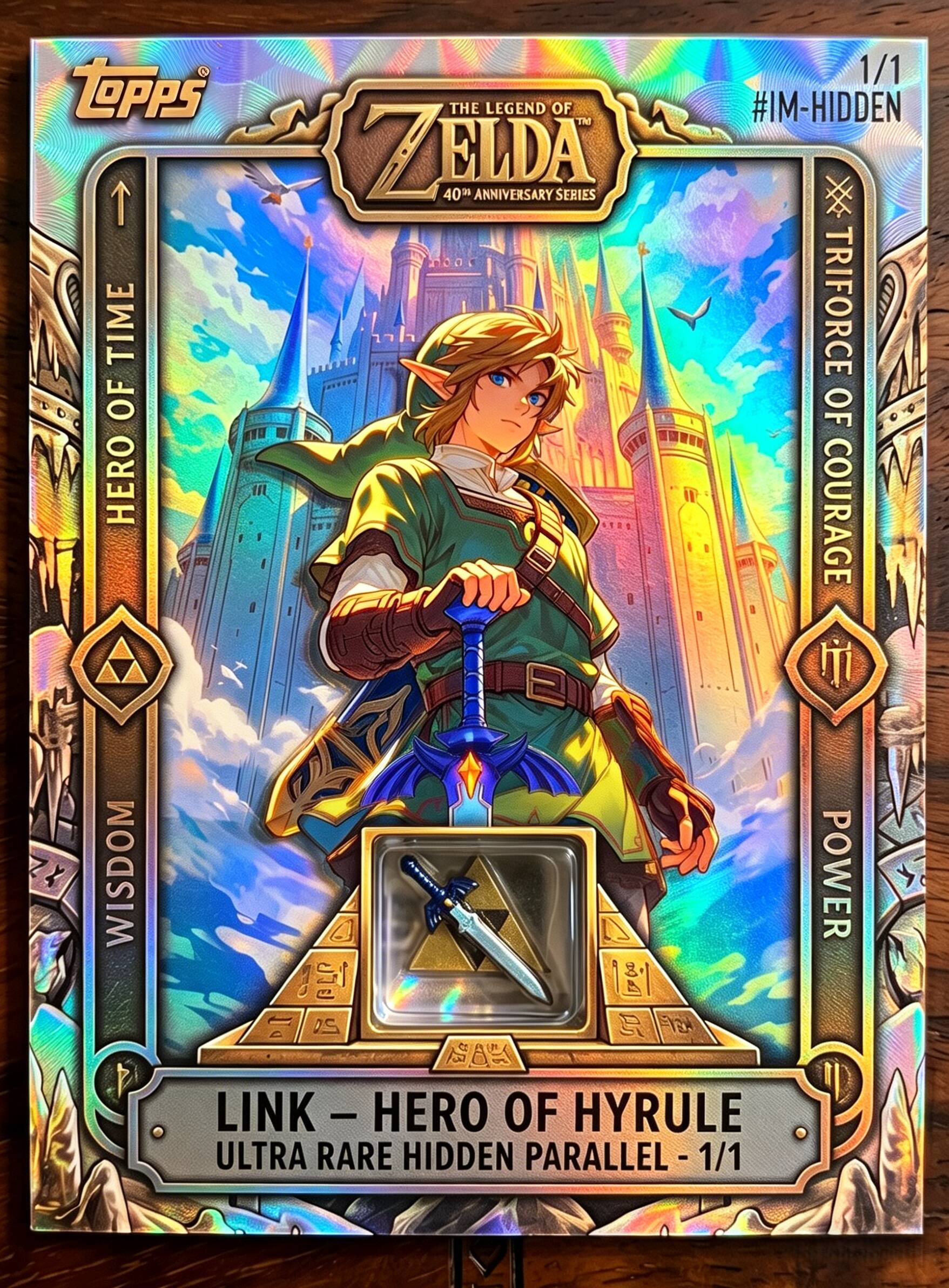 The Legend of Zelda 40th Anniversary Premium Trading Card Box