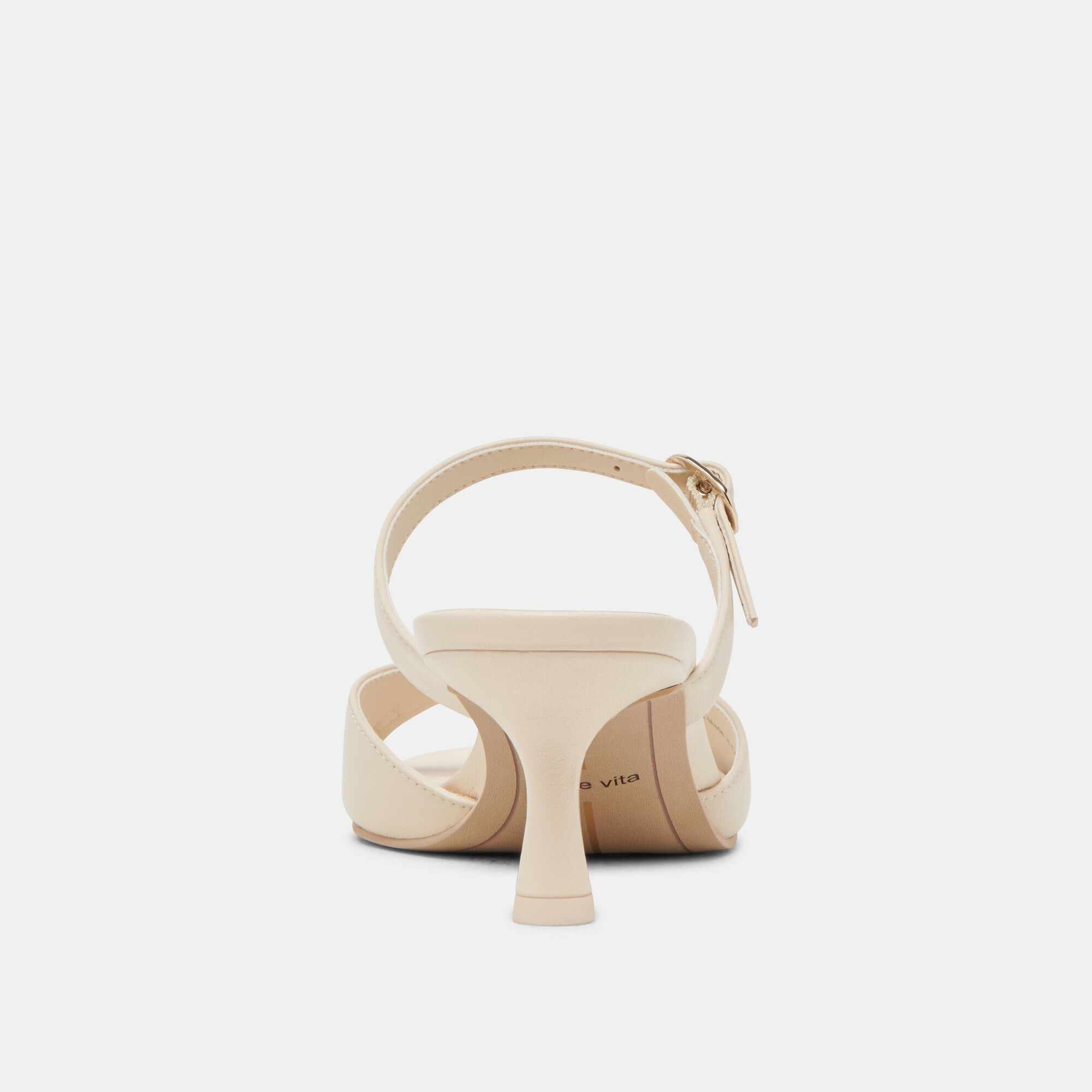 LORALI HEELS CREME LEATHER