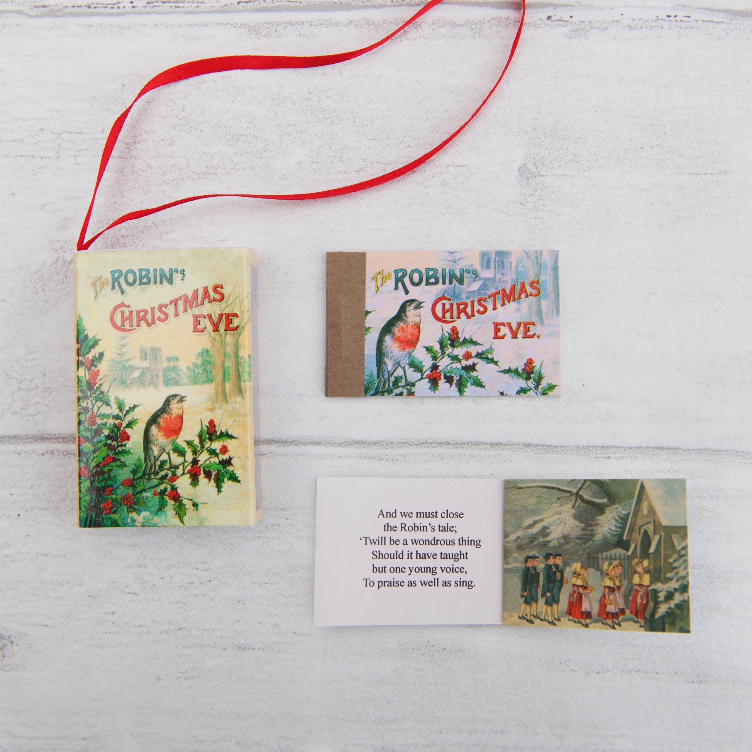 Victorian Poems Christmas Tree Decorations