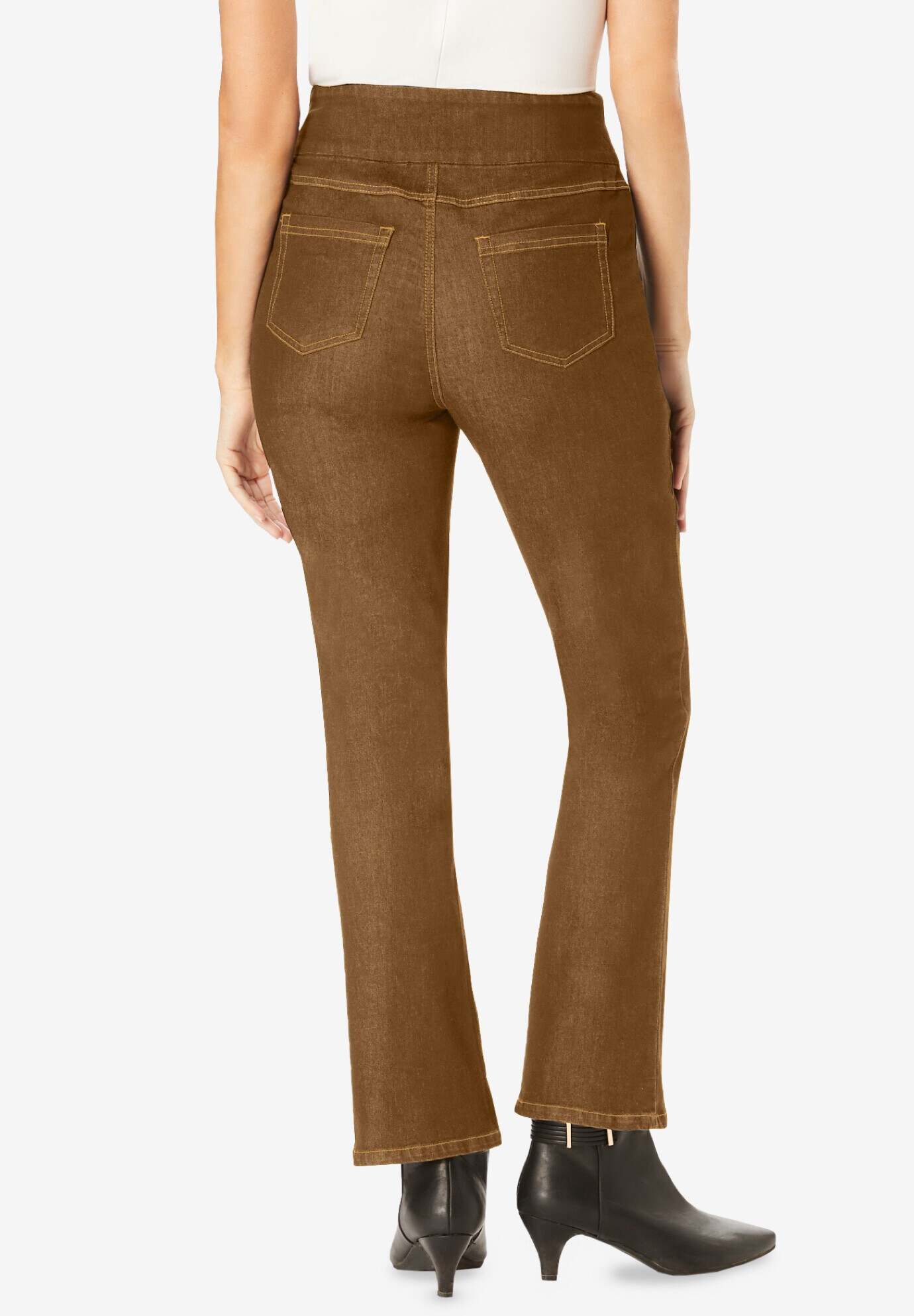 Flex-Fit Pull-On Bootcut Jean
