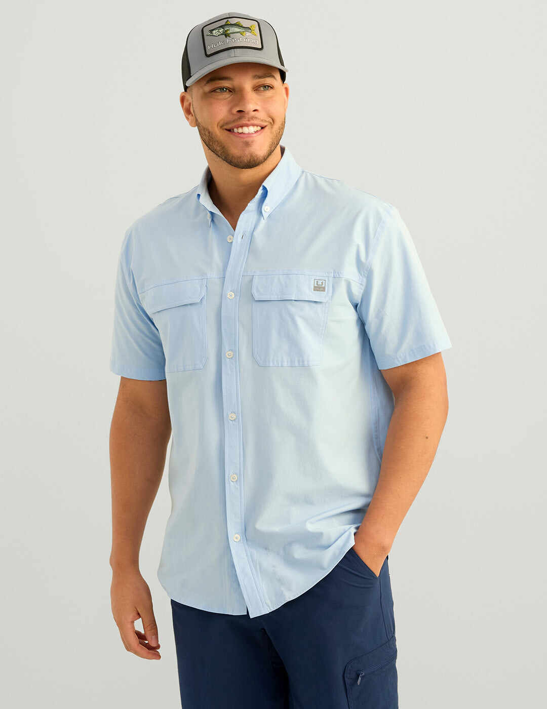 Next Level Short Sleeve Button-Down
