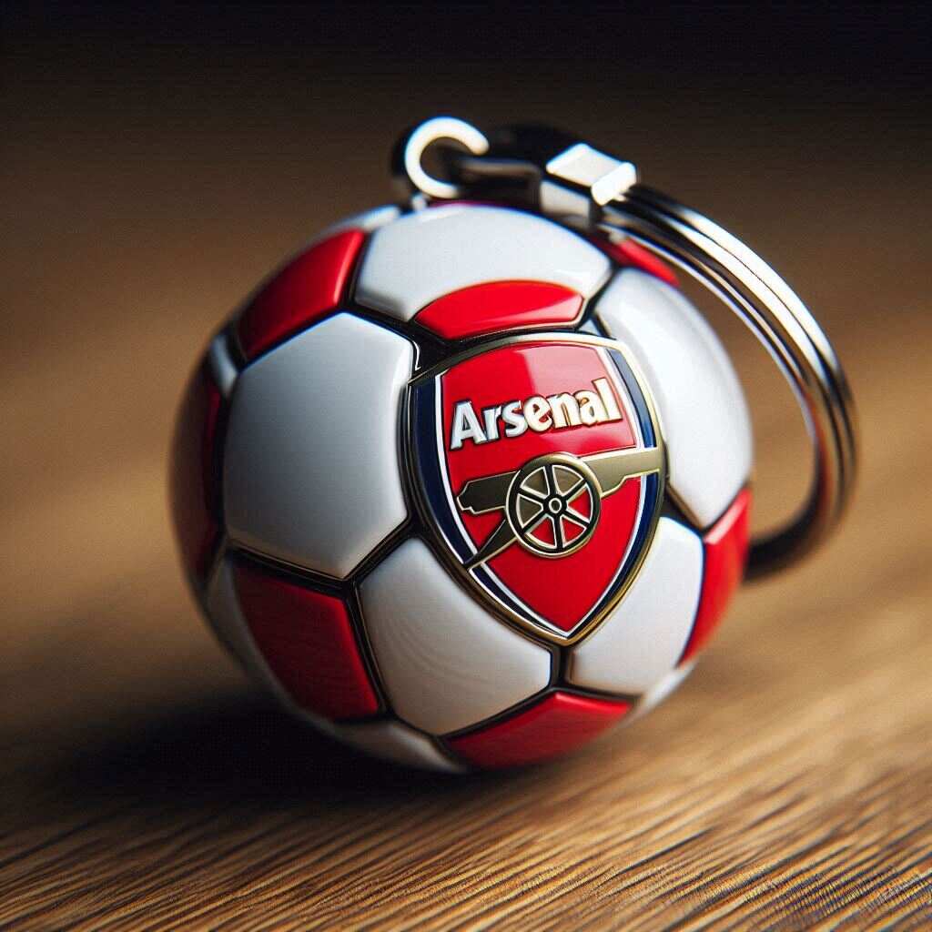 Premier League Football keychain