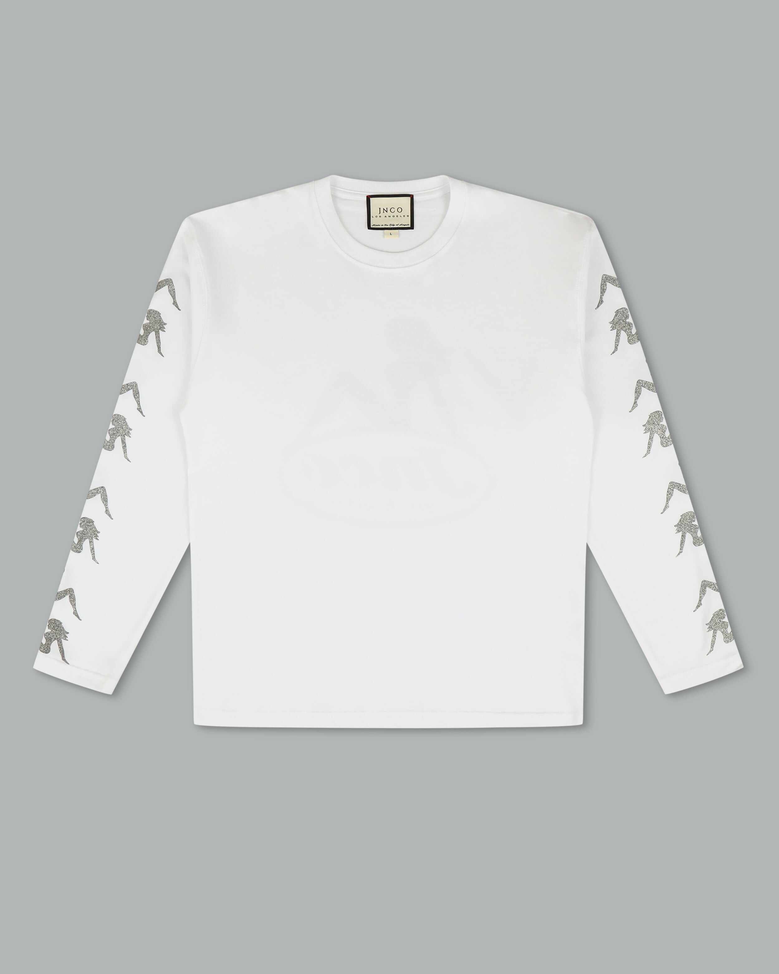 Big Rig Long Sleeve Tee. Optical White.
