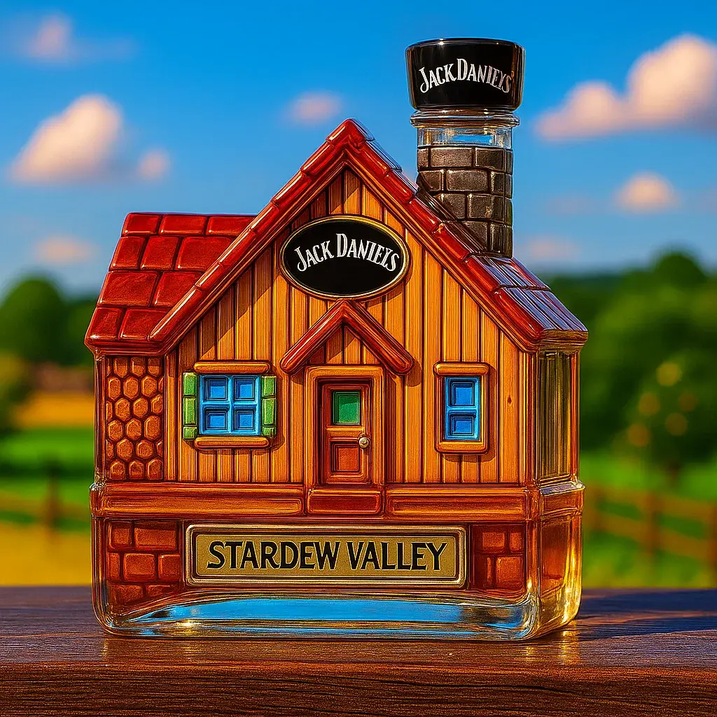 Stardew Valley Farmhouse Limited Edition Whisky Bottle