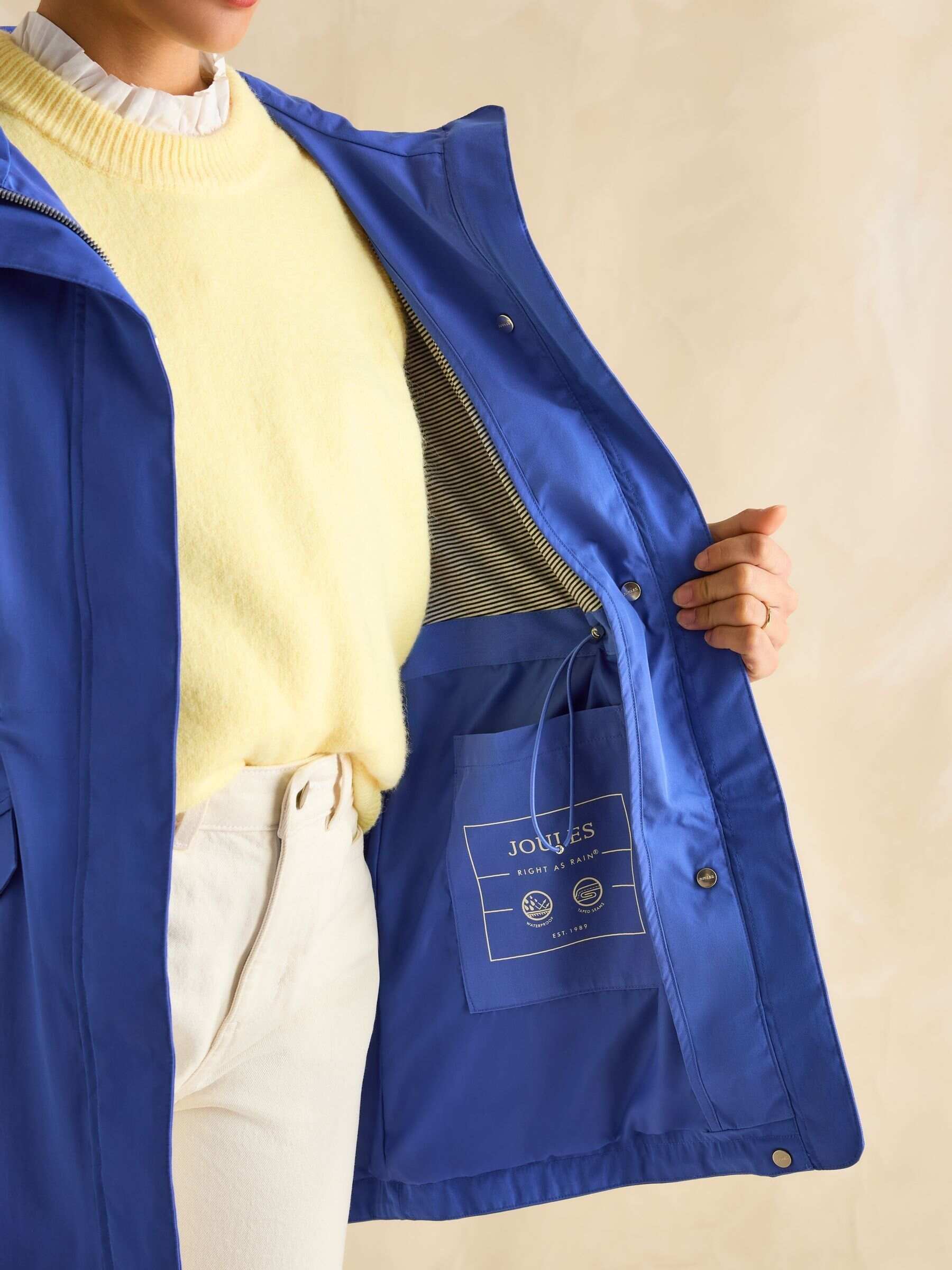 Portwell Yellow Waterproof Raincoat With Hood
