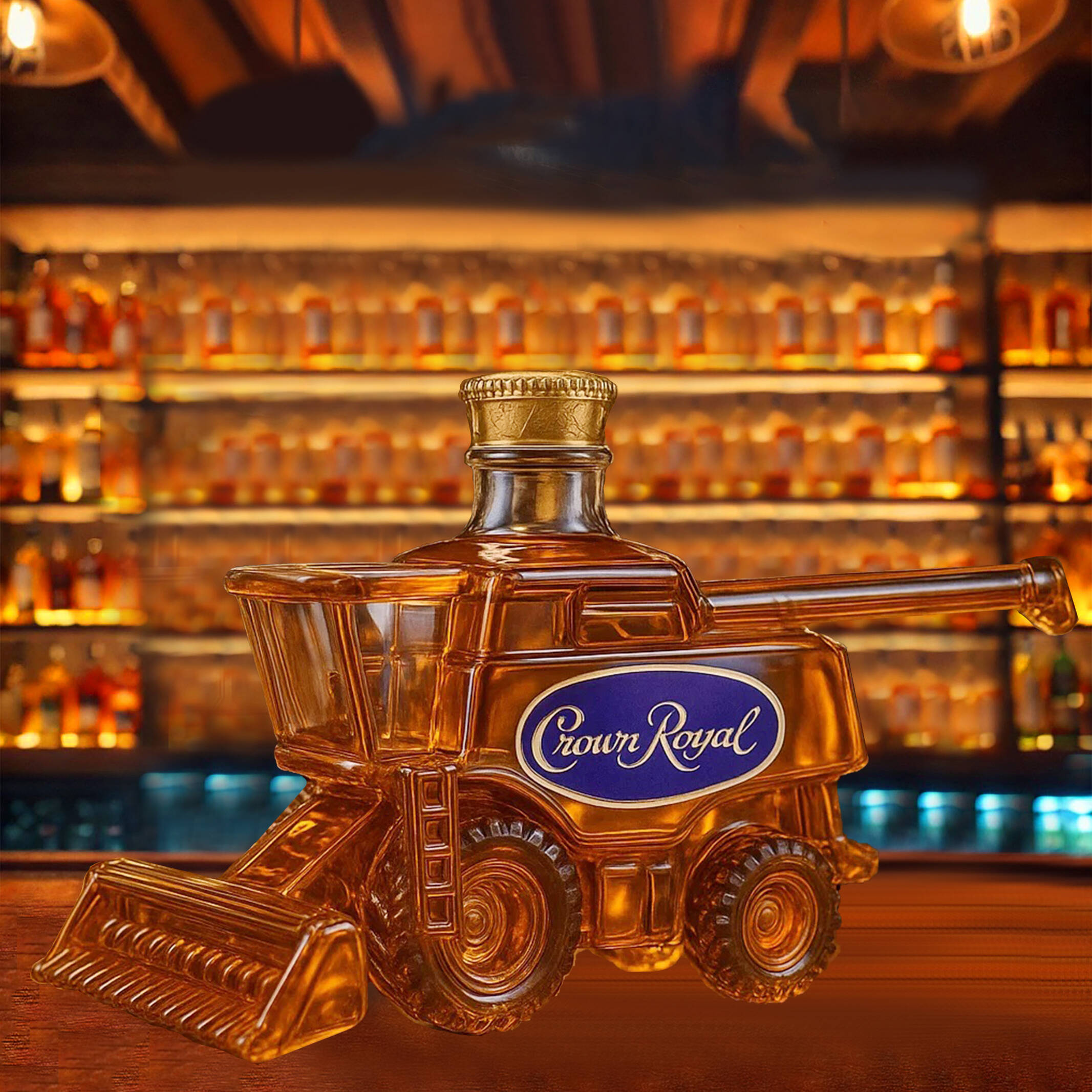 Harvester Whisky Bottle