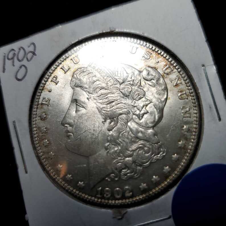 1902 O Morgan Dollar - BU  lot # 558 Regular 80