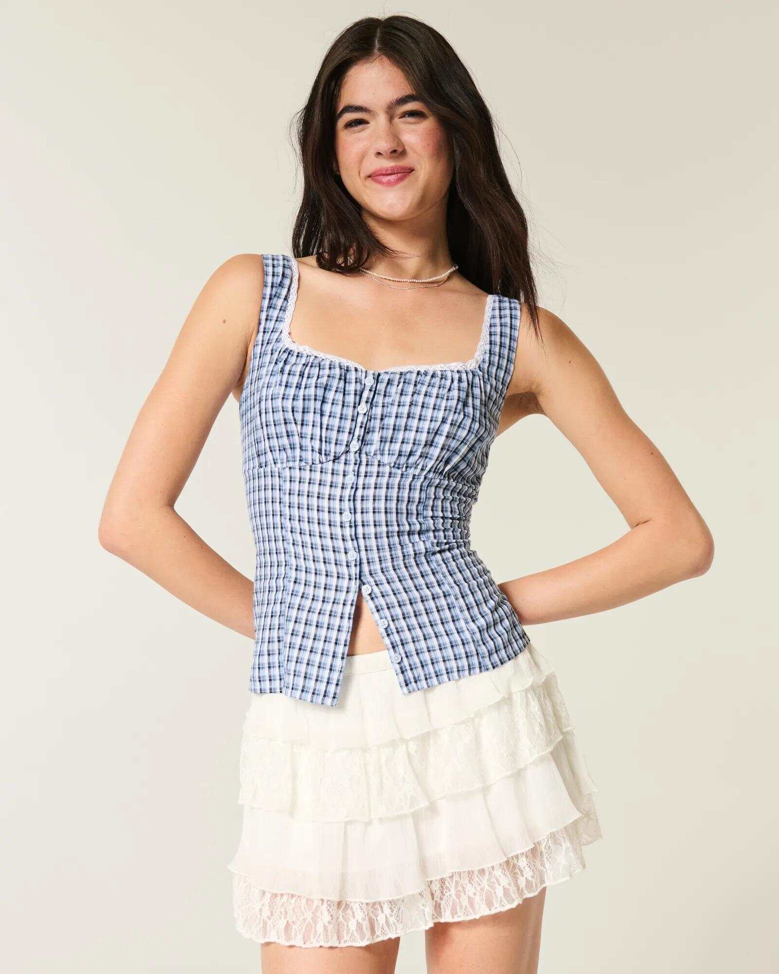 Button-Through Blouse