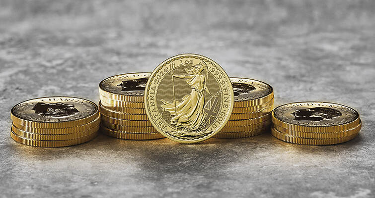 1oz British Britannia Gold Coin 2024