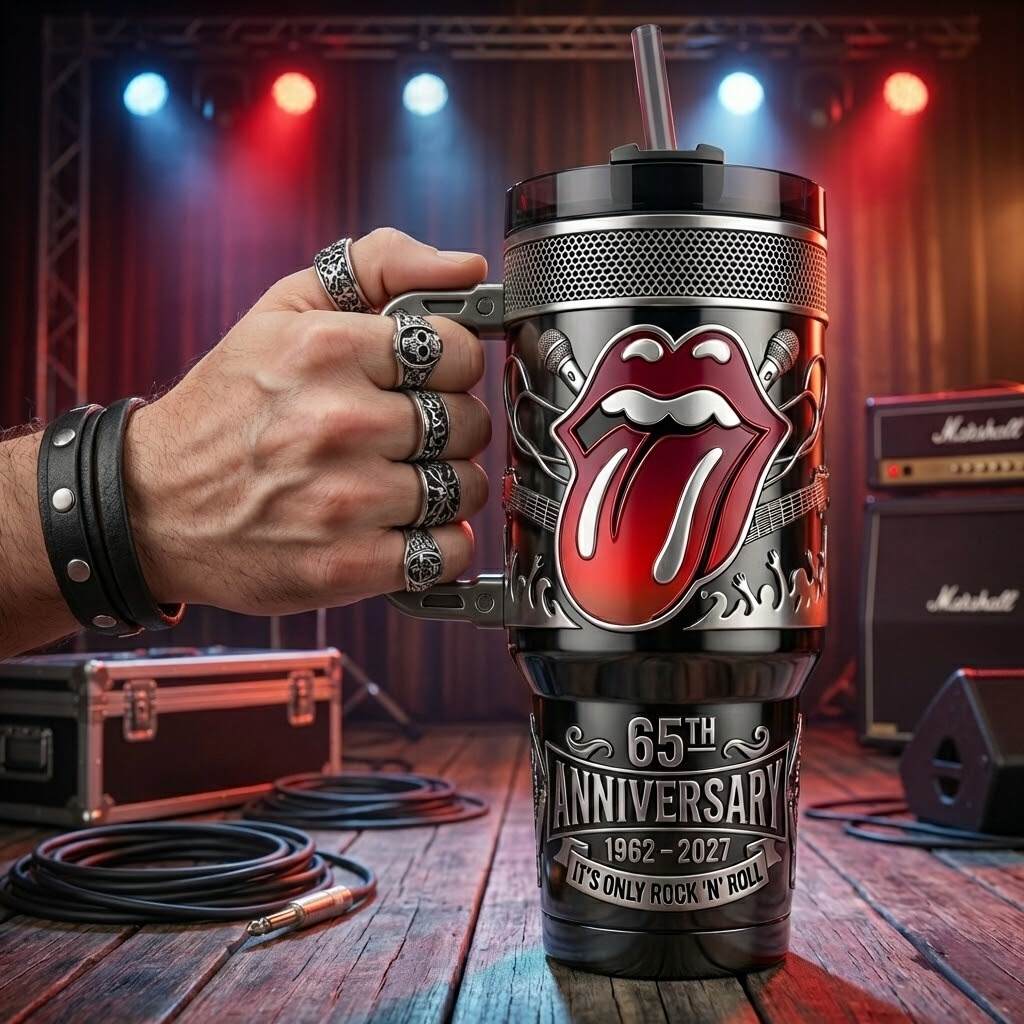 The Rolling Stones 65th Anniversary Commemorative Tumbler