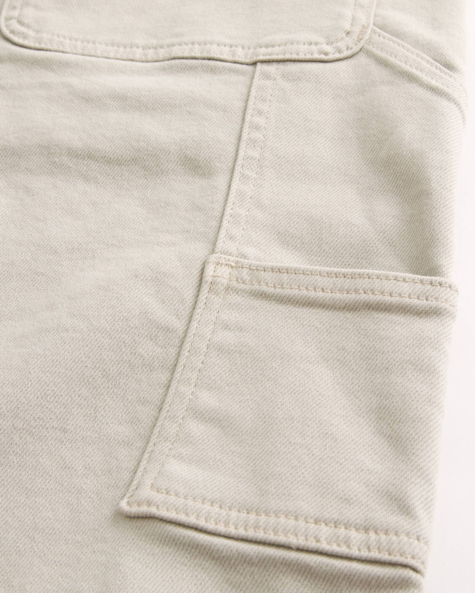 Railroad Stripe Baggy Painter Jeans