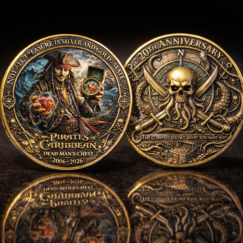 Pirates of the Caribbean: Dead Man’s Chest 20th Anniversary Commemorative Coin
