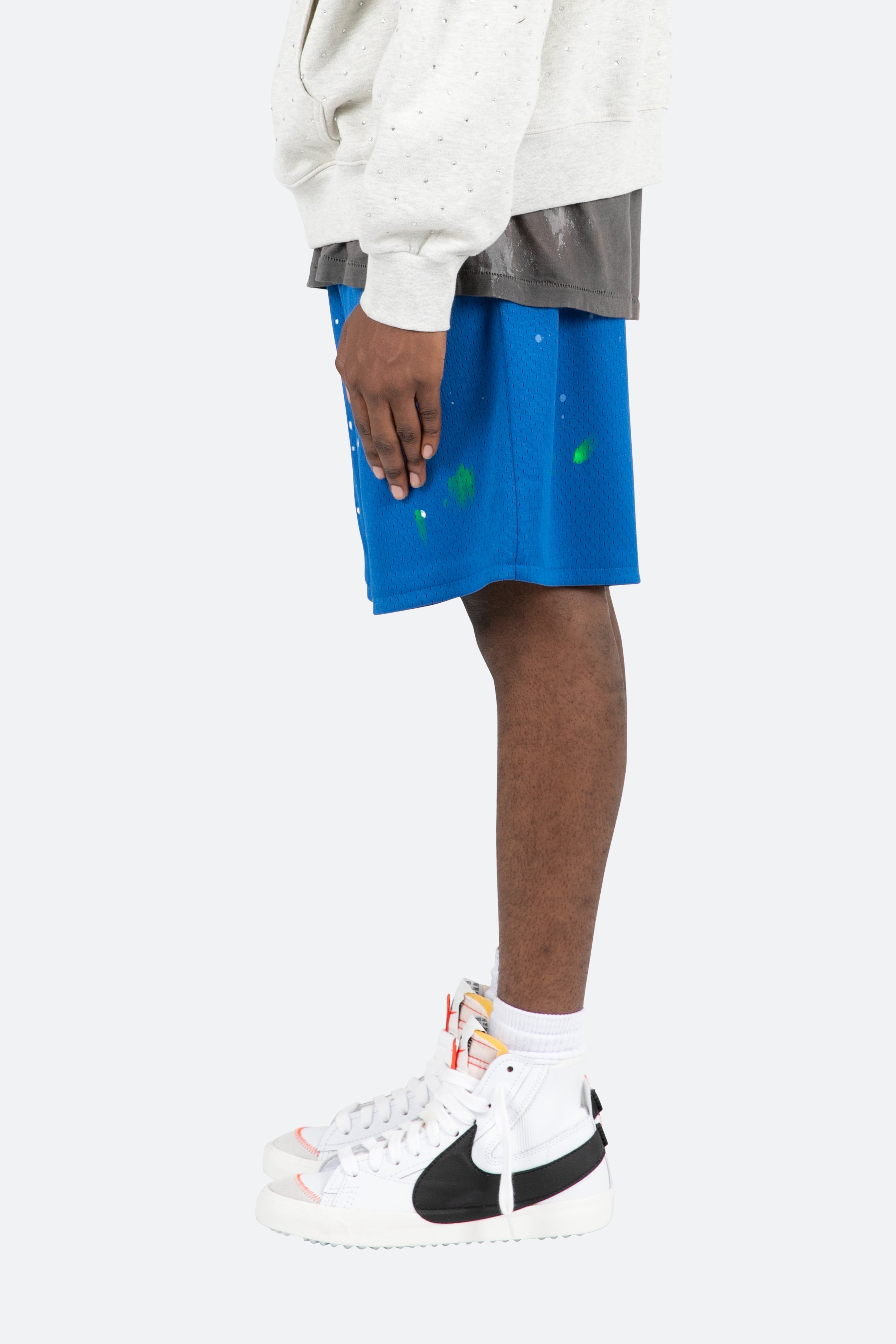 Painter Mesh Shorts - Blue