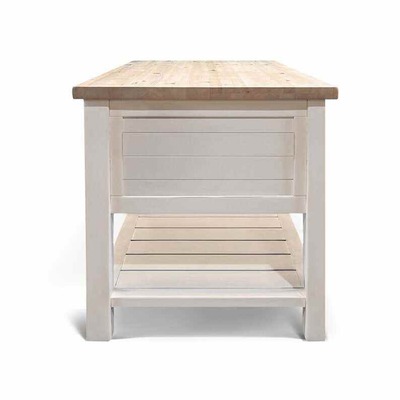 Kitchen Island, Farmhouse Kitchen, Butcher Block, Island, Table, Kitchen Table